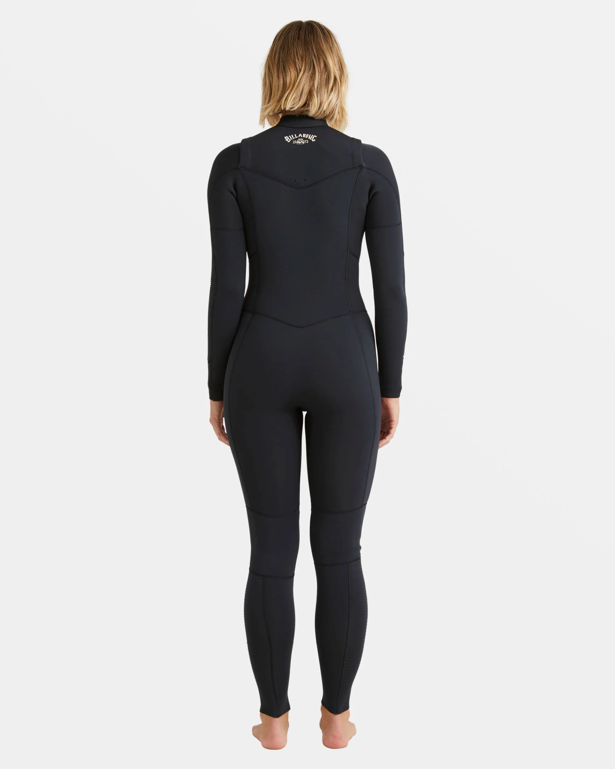 4/3mm Salty Dayz Natural Upcycler GBS Chest Zip Wetsuit - Black - Image 2