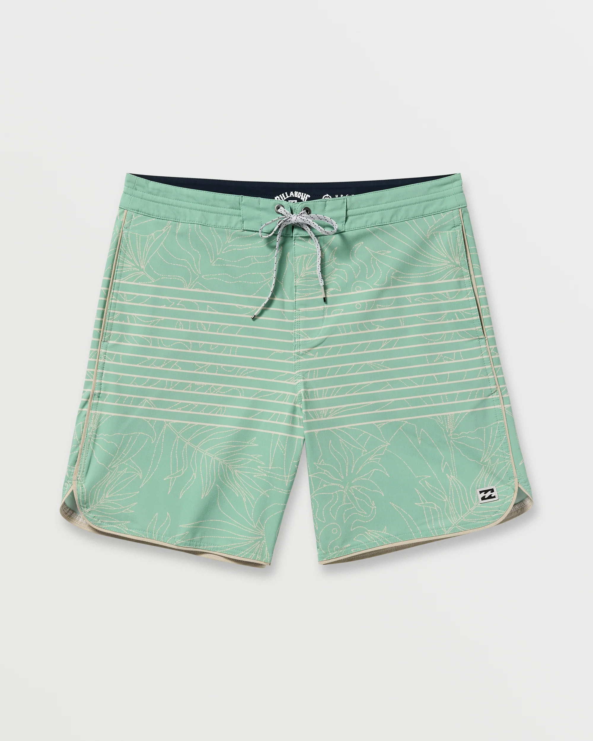 73 Lo Tide 18" Boardshorts - Mist Green - Image 4