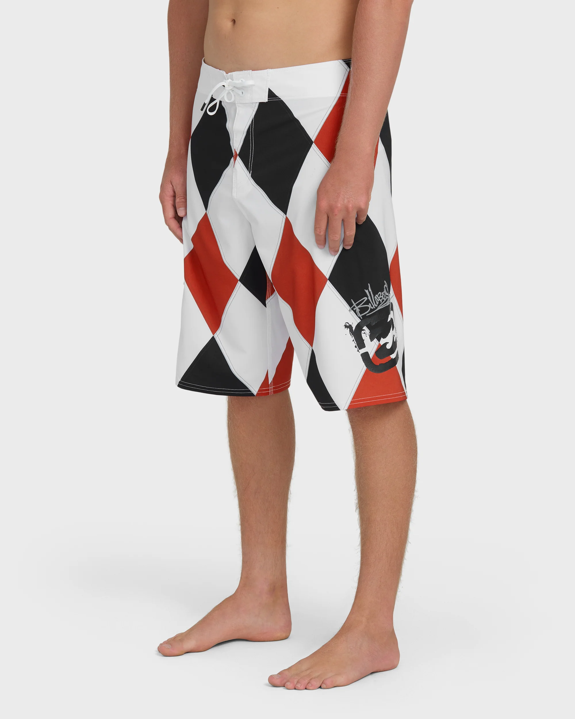 A.I. Diamonds Pro Boardshorts - True Red - Image 5