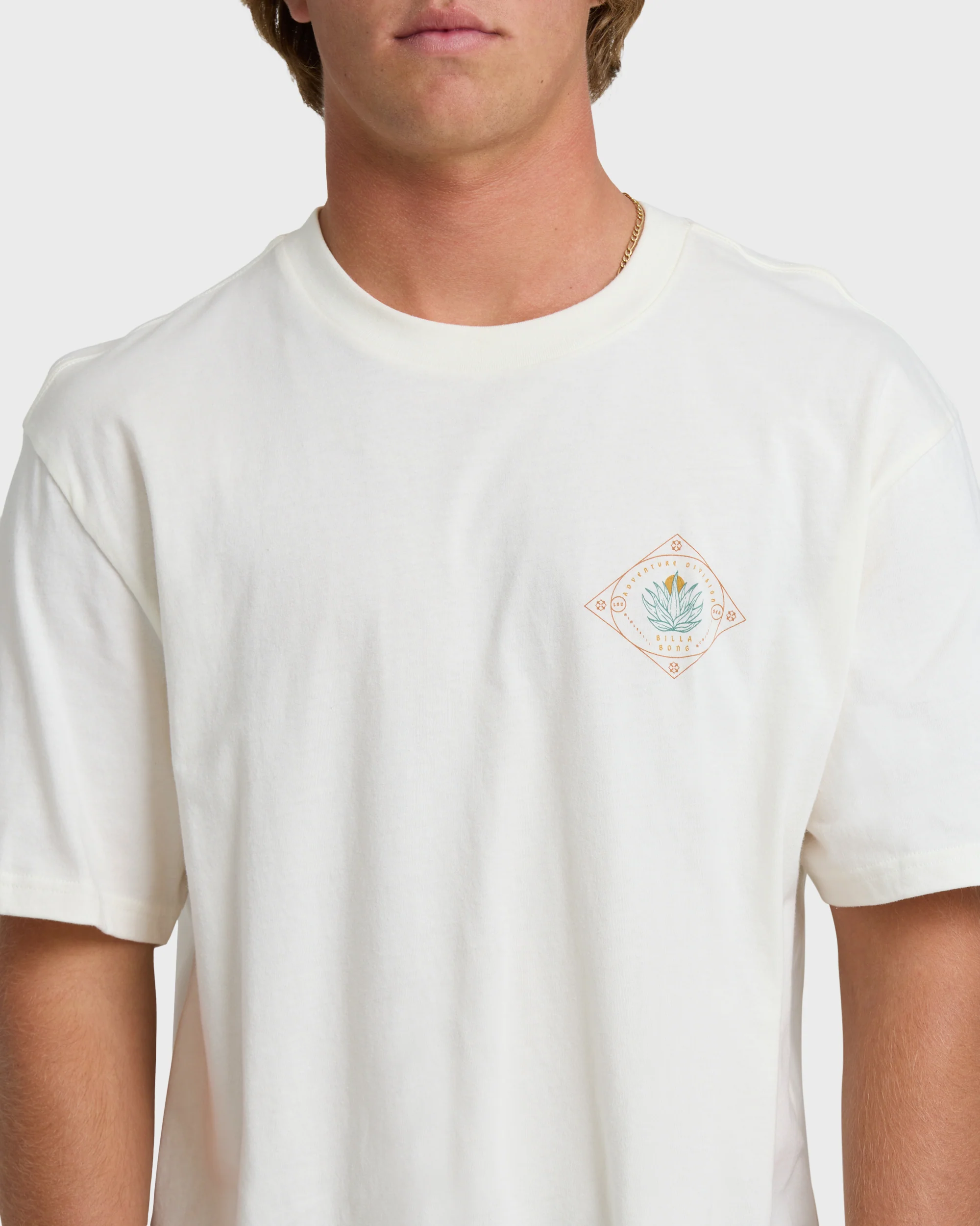 Agave Adiv Premium Short Sleeve T-Shirt - Off White - Image 5