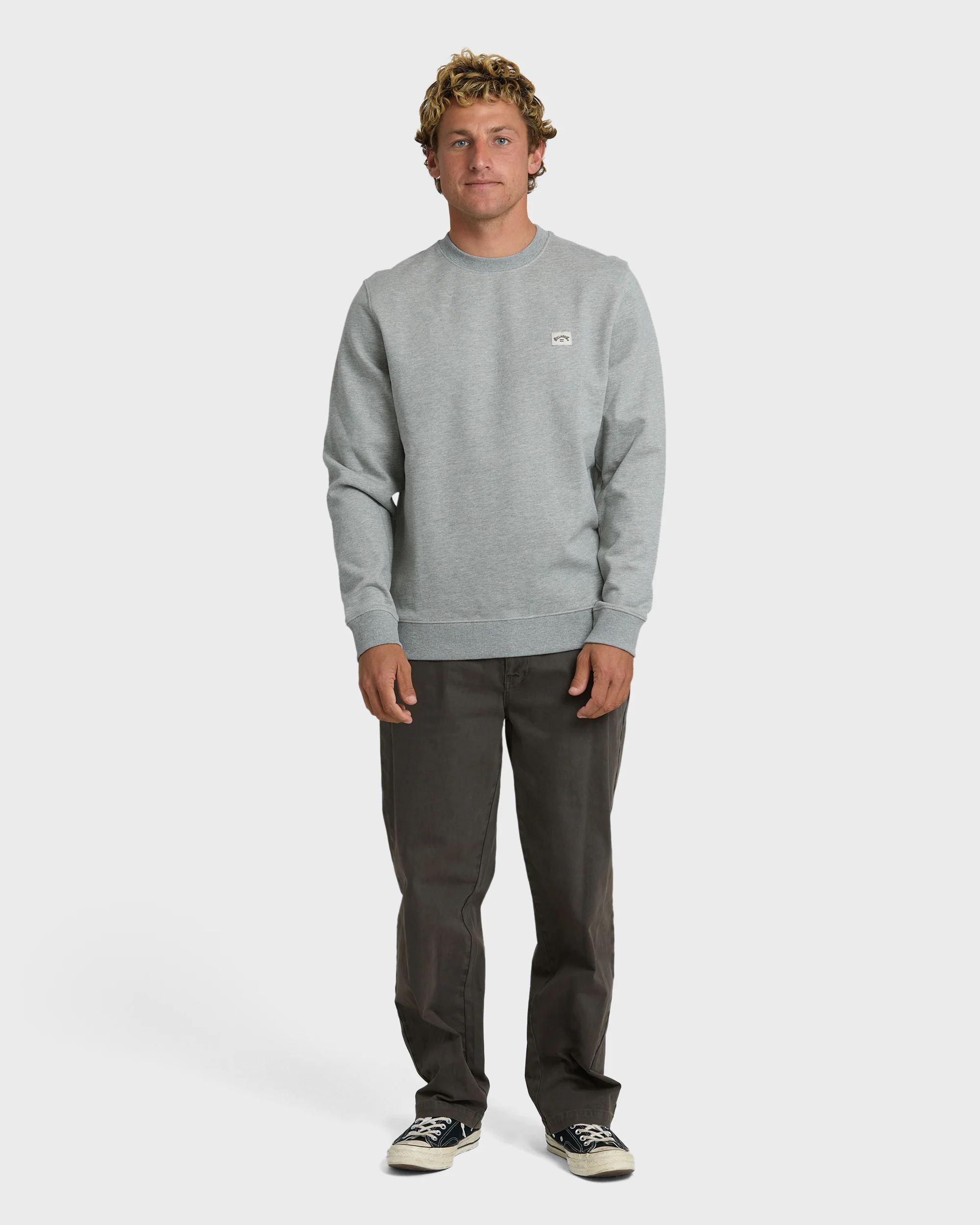 All Day Crewneck Sweatshirt - Grey Htr - Image 4