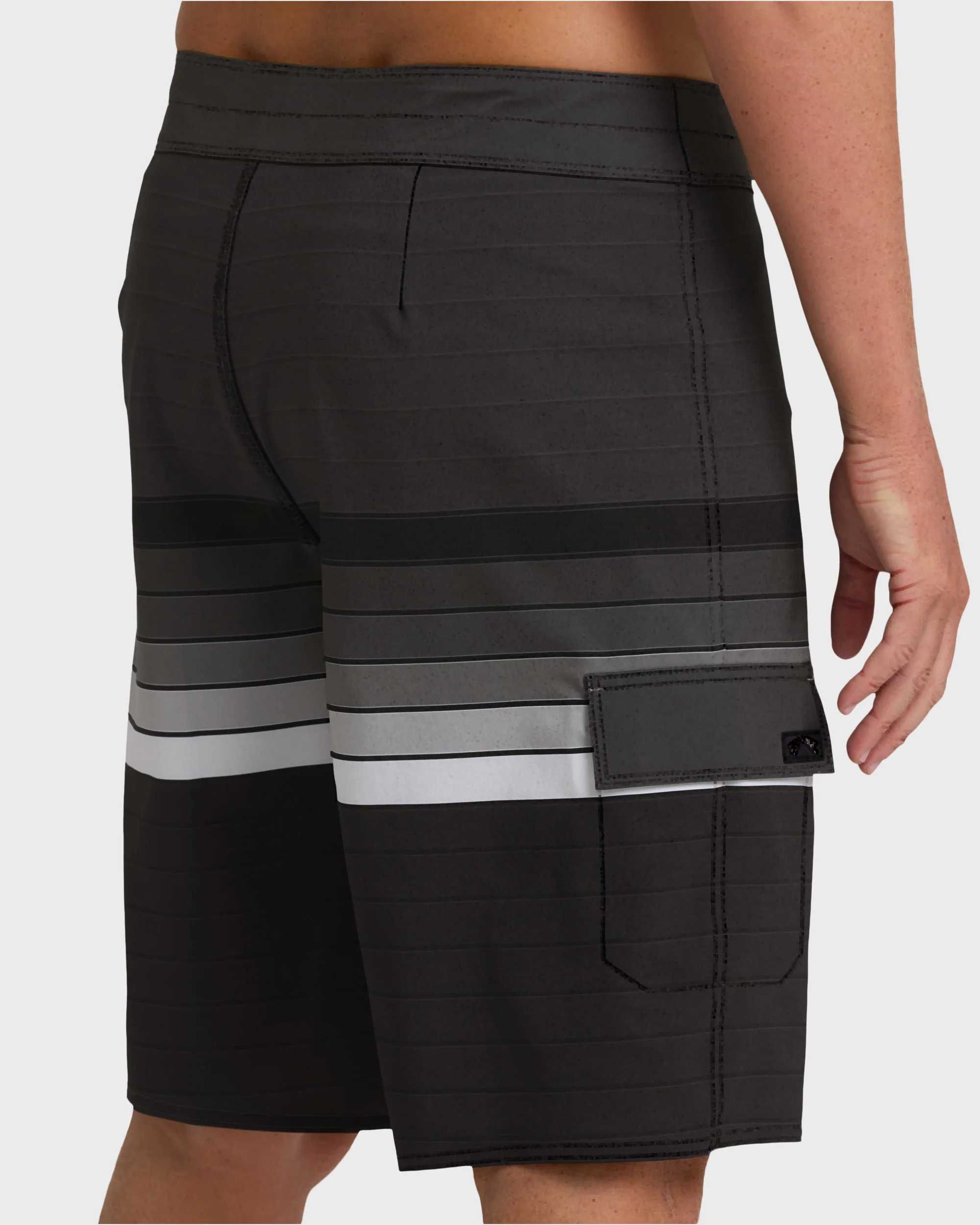 All Day Stripe 20" Pro Boardshorts - Black Multi - Black - Image 6