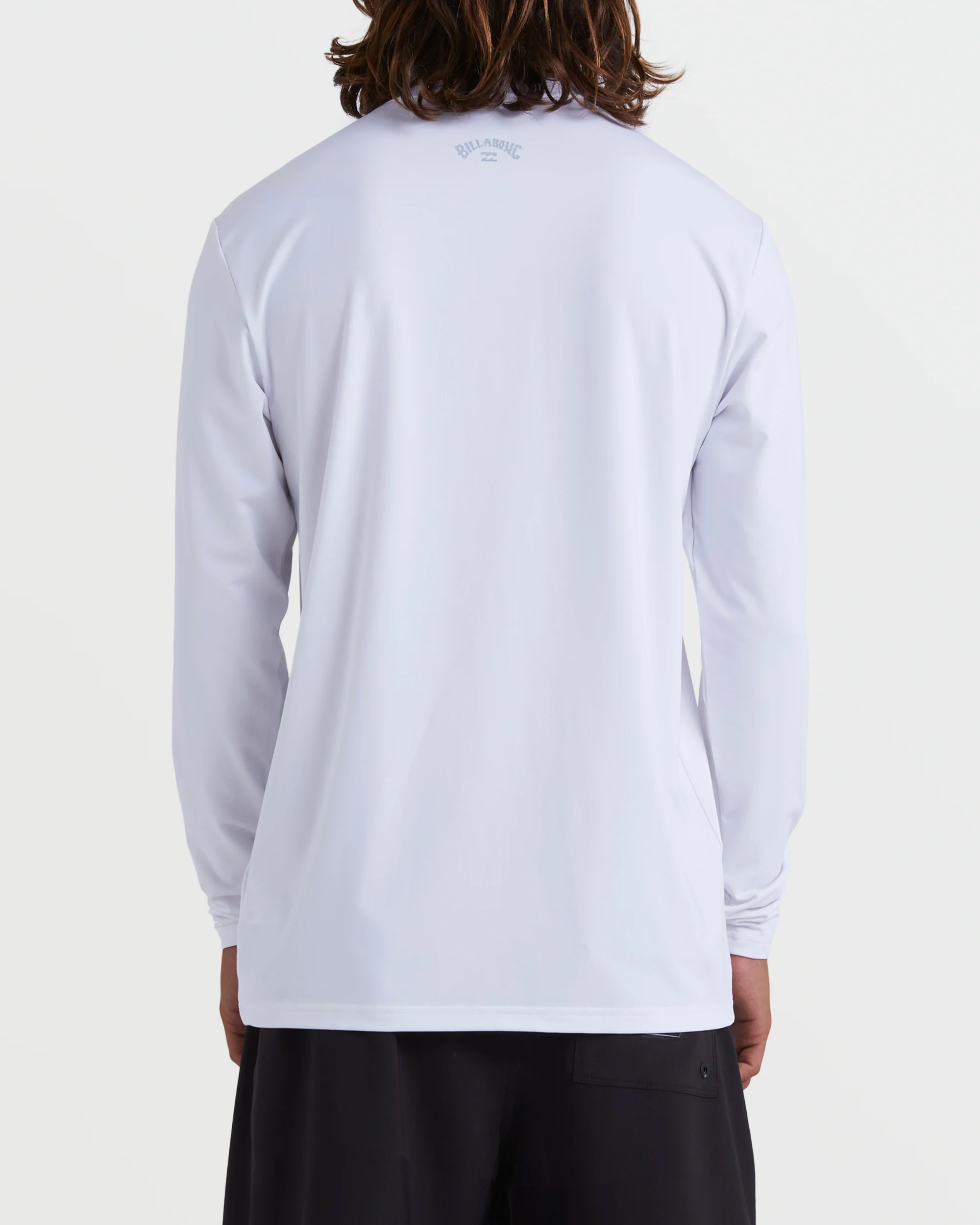 All Day Wave Loose Fit Long Sleeve Surf Tee - White - Image 5