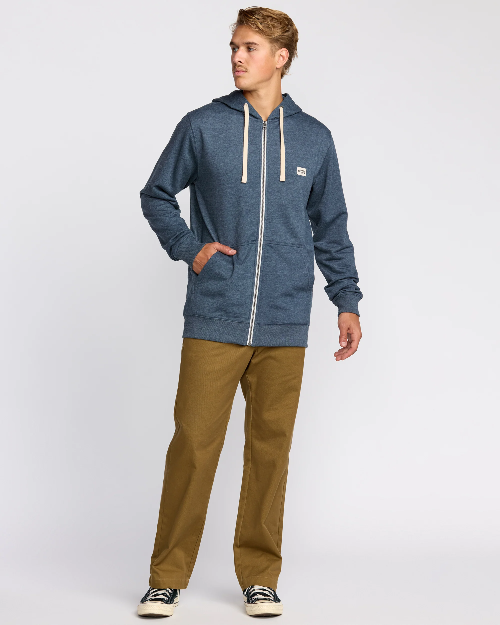 All Day Zip Sweatshirt - Midnight Blue - Image 3