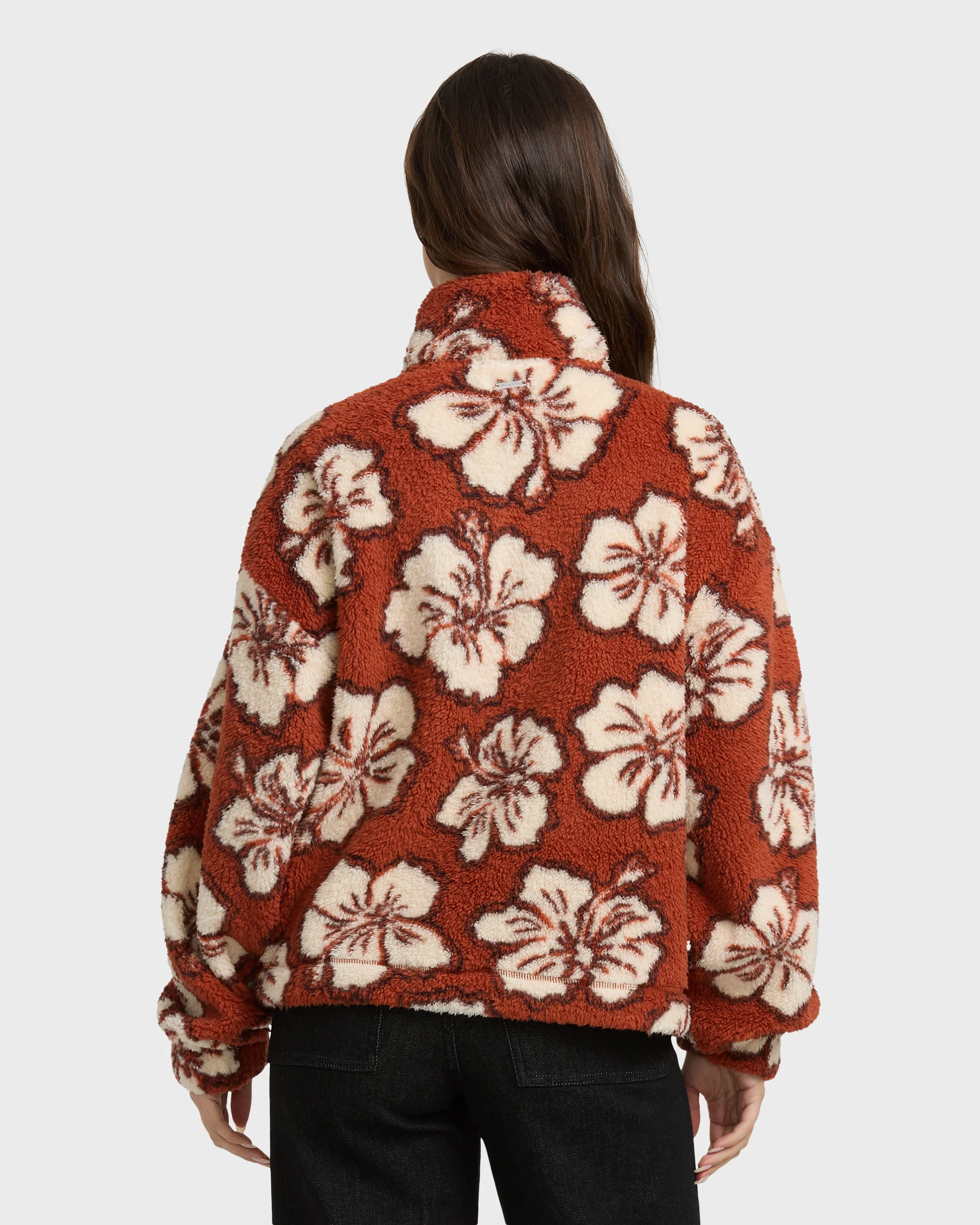 All The Time Sherpa Half Zip Sweatshirt - Sedona - Image 7