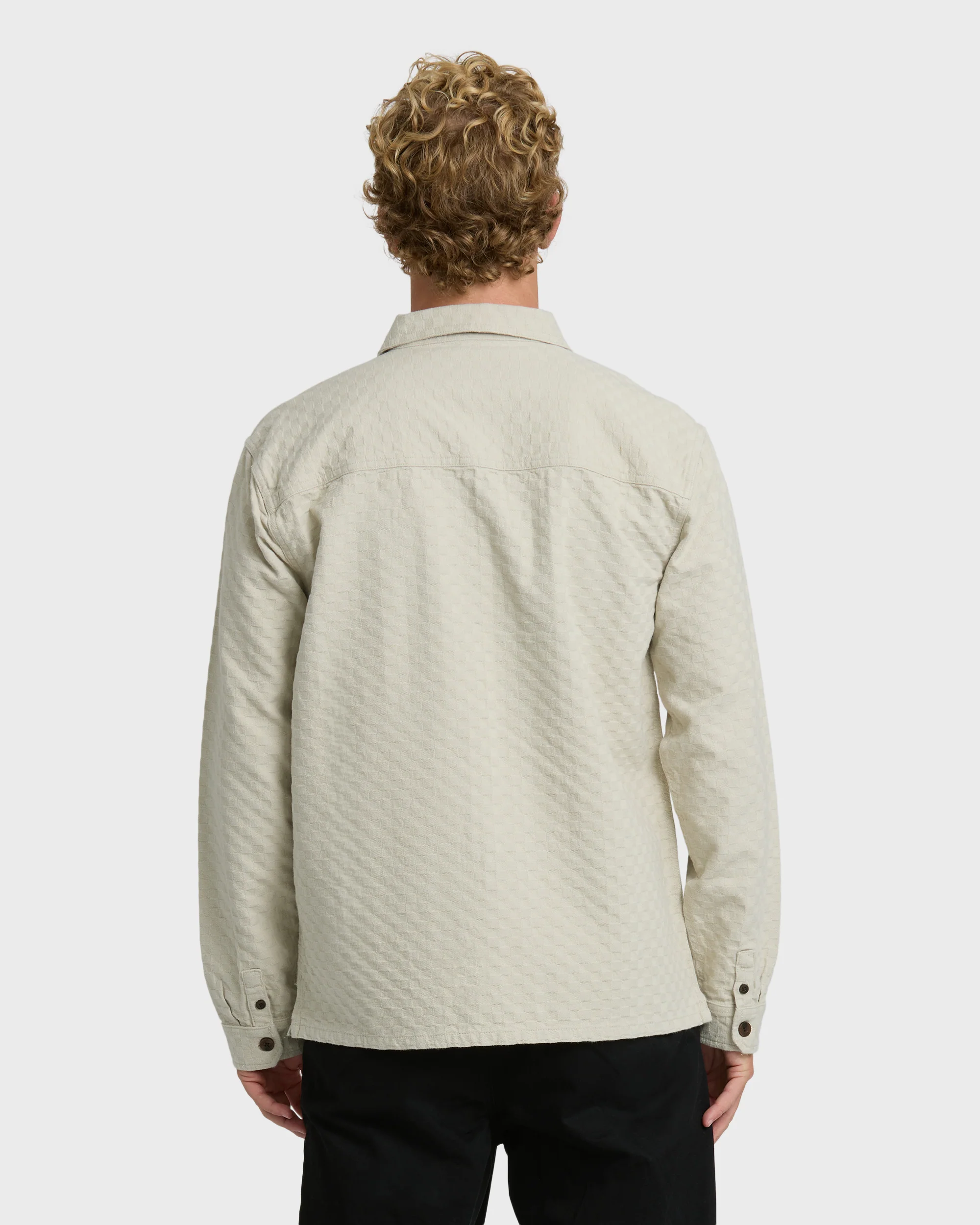 Bad Dog Long Sleeve Flannel Shirt - Chino - Image 2