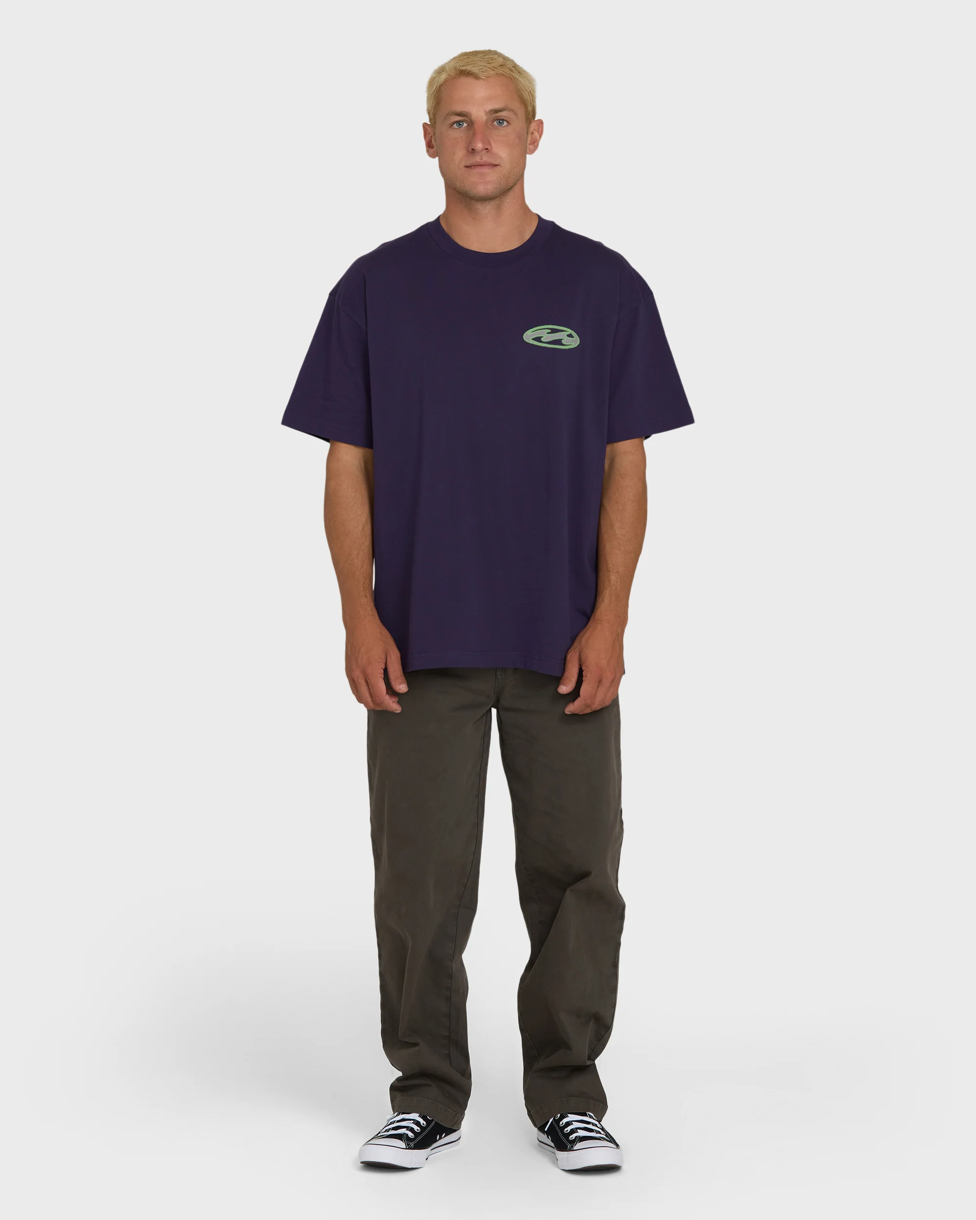 Bad Dog Tonedawg OG Short Sleeve Knit T-Shirt - Purple Velvet - Image 4