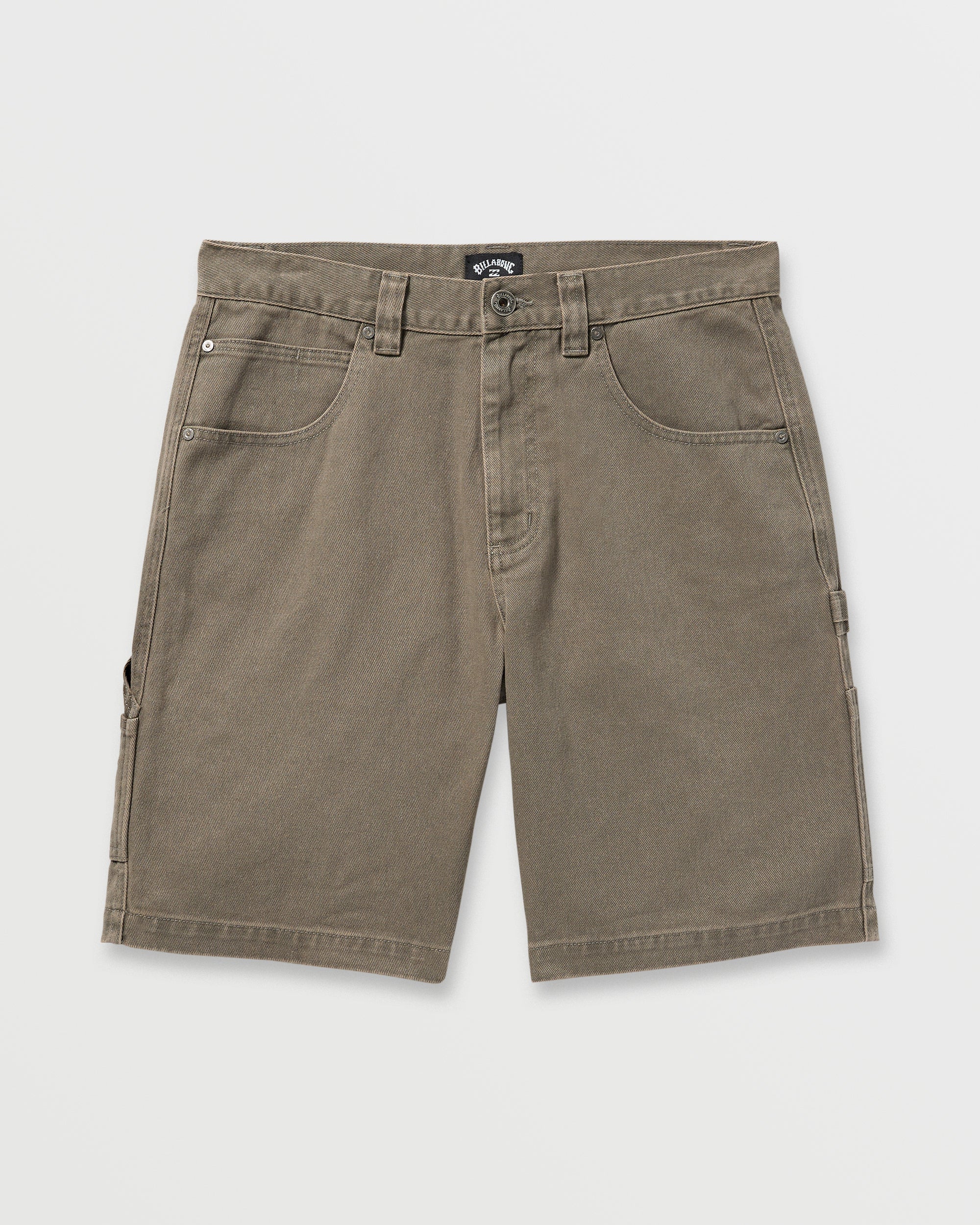 Bad Dog 21" Workwear Shorts - Brown - Image 3
