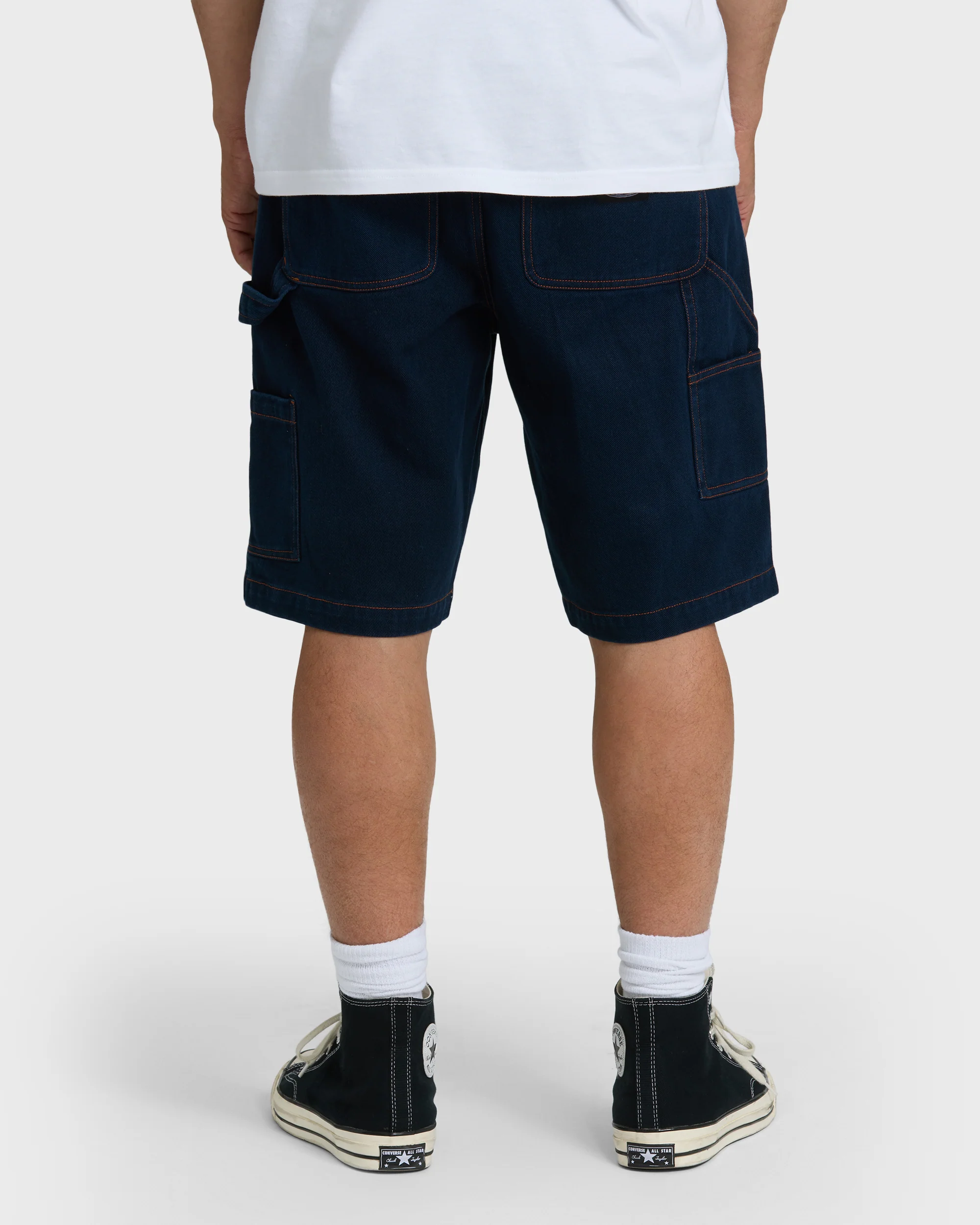 Bad Dog 21" Workwear Shorts - Navy - Image 3