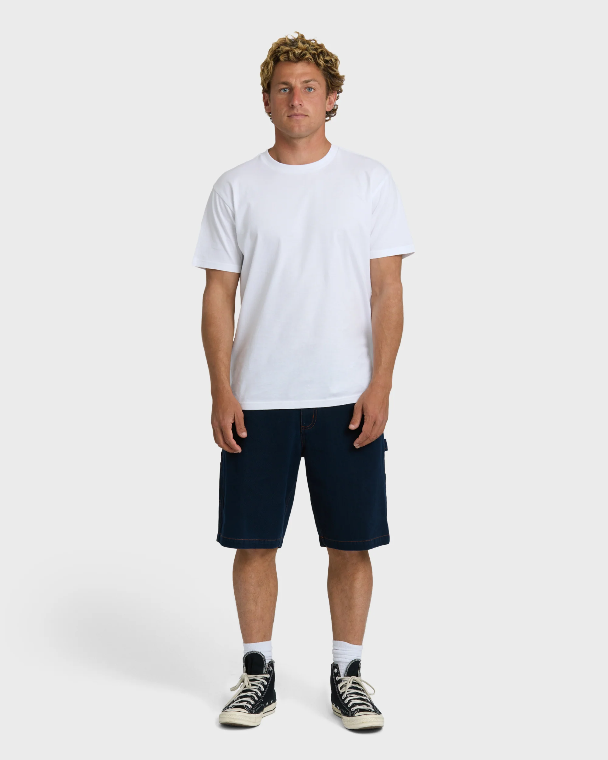 Bad Dog 21" Workwear Shorts - Navy - Image 6