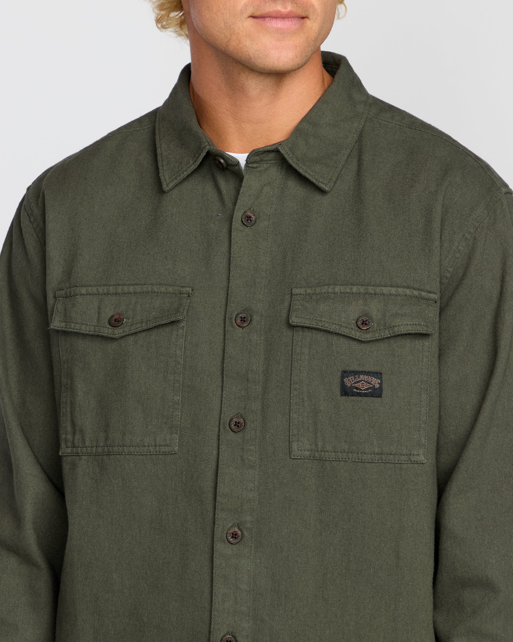 Bong Days Long Sleeve Shirt - Dark Military - Image 2