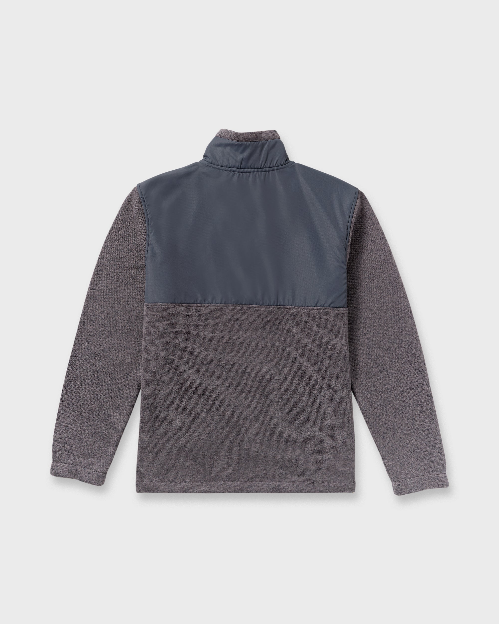 Boundary Blocked Mockneck Sweatshirt - Dusty Purple - Image 7