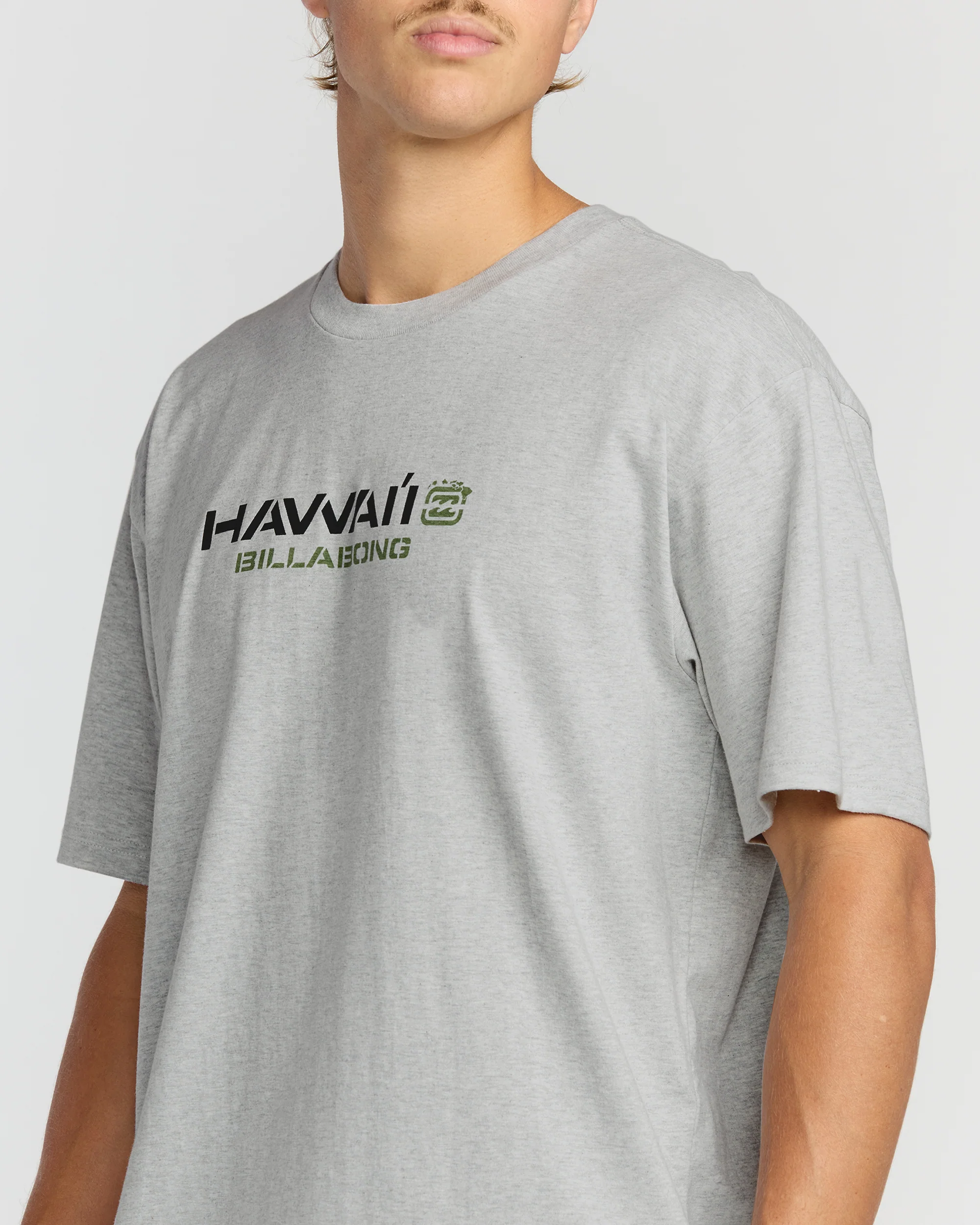 Bracket Hi Regular Short Sleeve T-Shirt - Heather Grey - Image 5