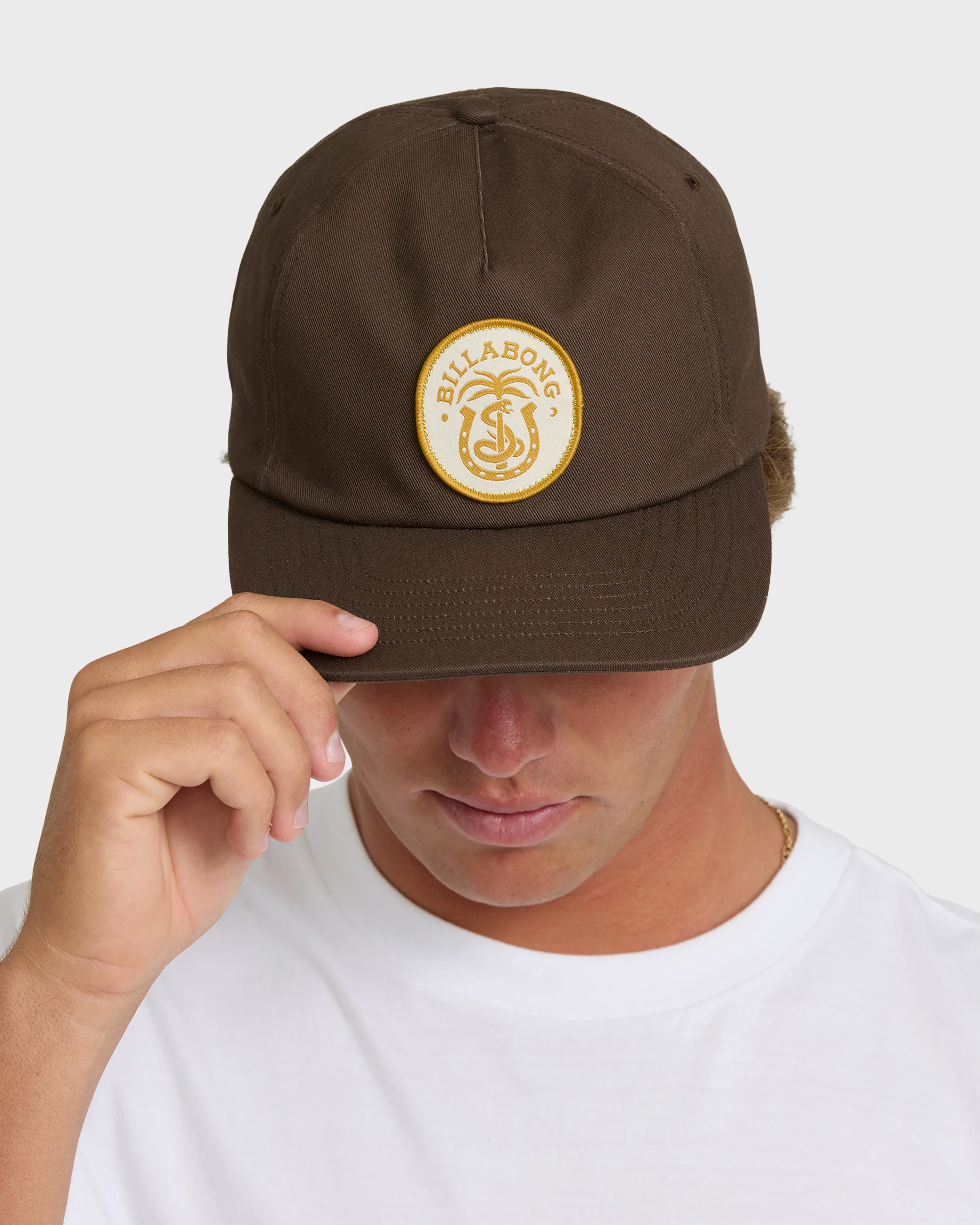 Breakdown Snapback Hat - Chocolate Brown - Image 2