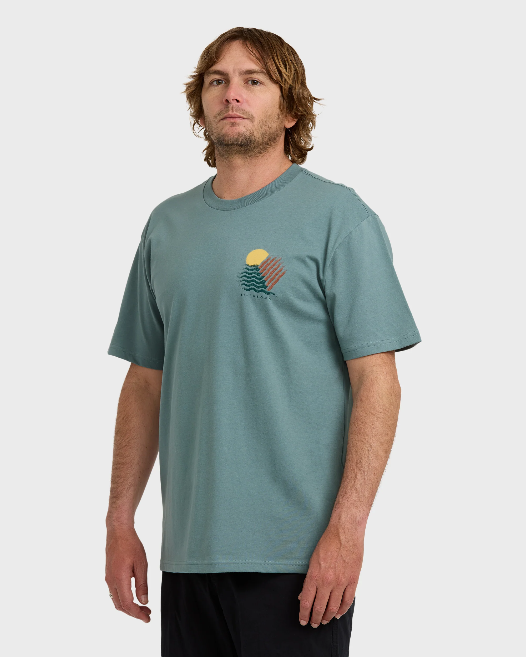 Canyons Regular Short Sleeve T-Shirt - Sea Blue - Image 4