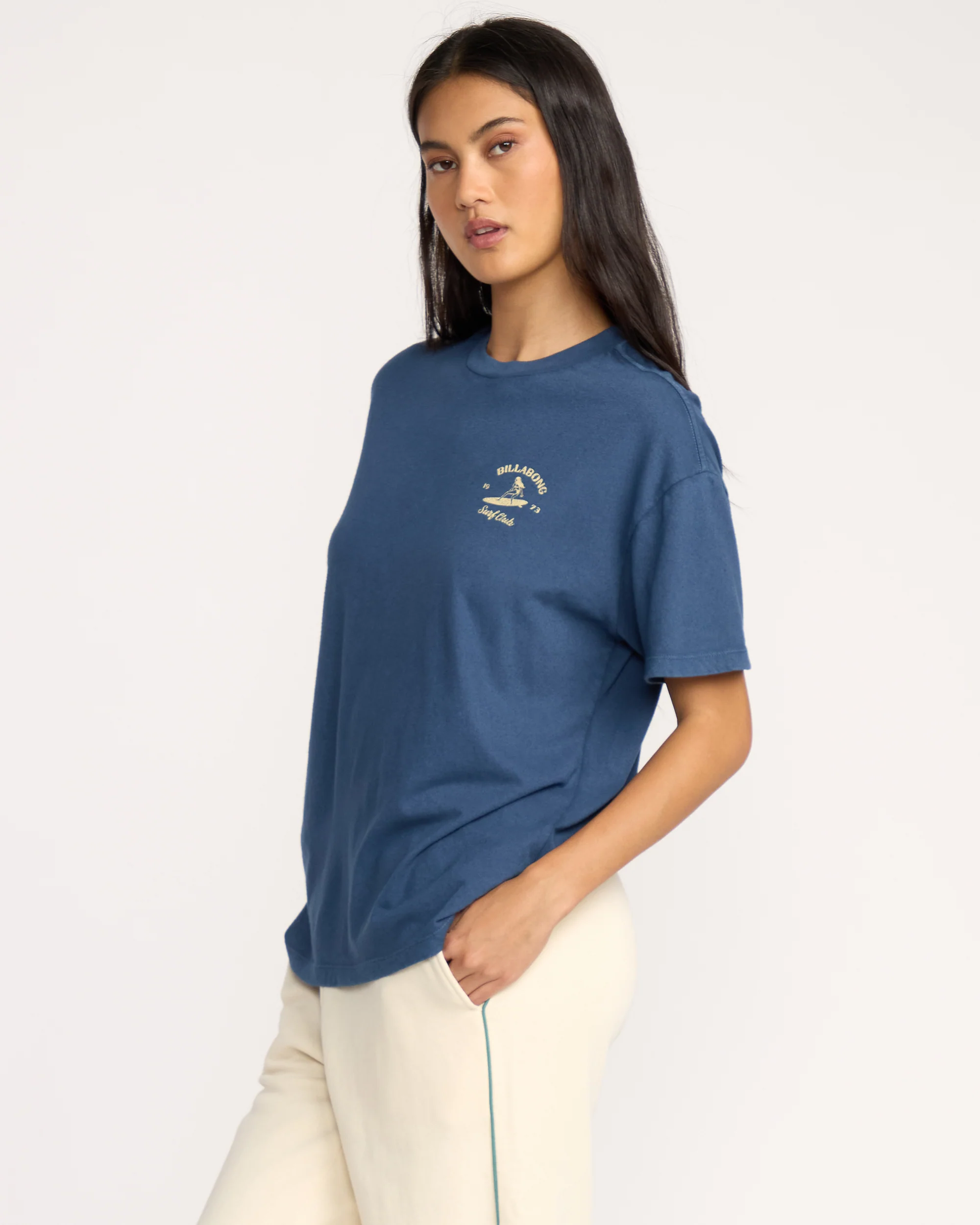 Catch Feelings T-Shirt - Navy - Image 3