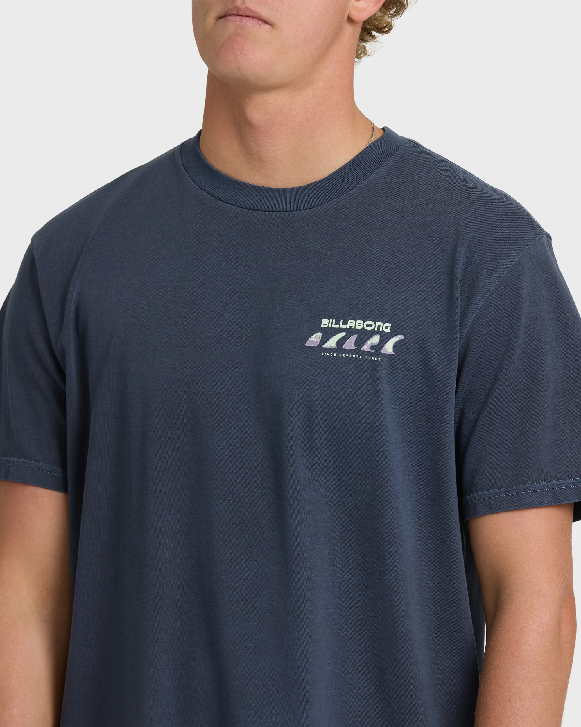 Choices Wave Washed Premium Short Sleeve T-Shirt - Graystone - Image 5