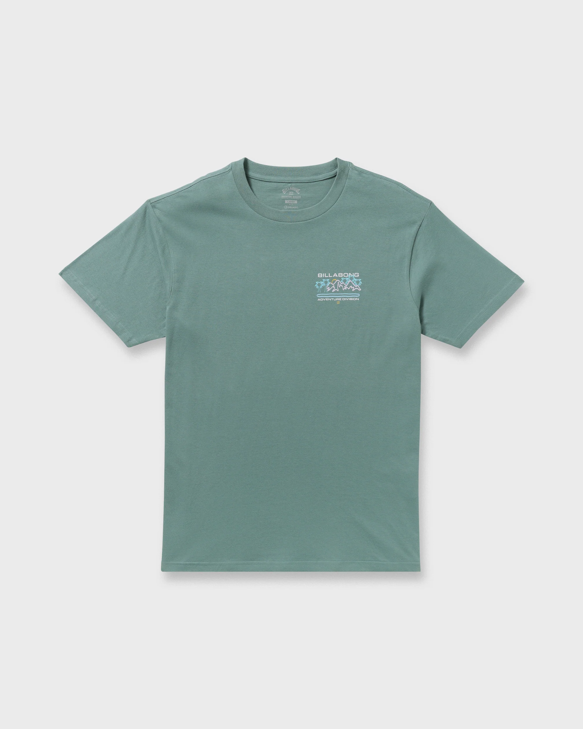 Coastal Range A/Div Short Sleeve T-Shirt - Sea Blue - Image 6