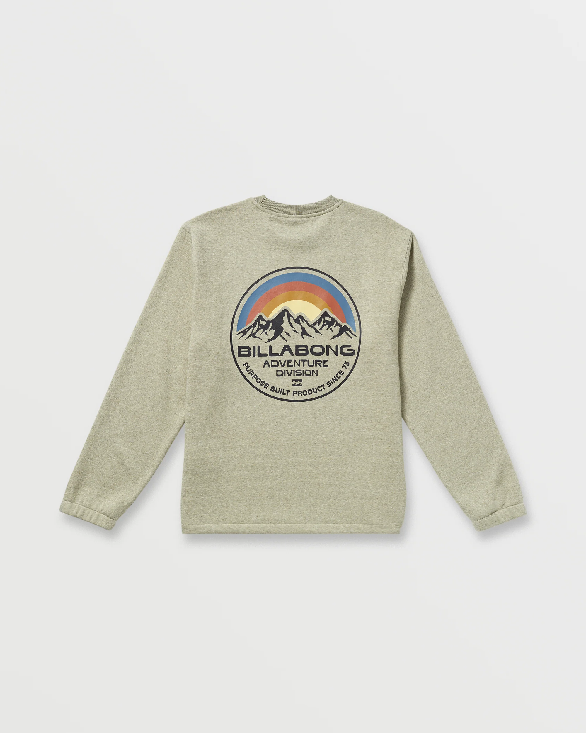 Compass Crew Sweatshirt - Sage Heather - Image 7