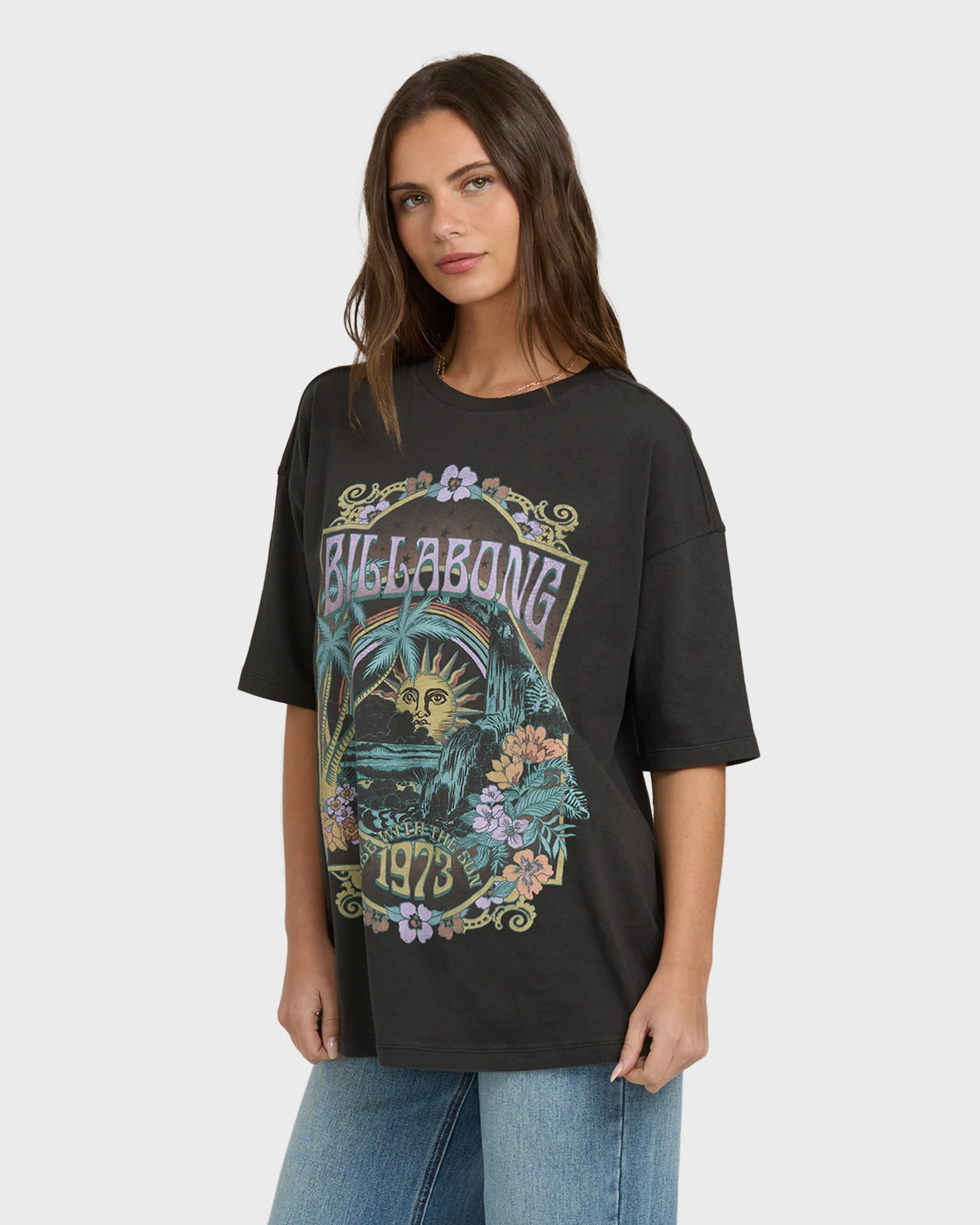 Counting Stars Short Sleeve T-Shirt - Off Black - Image 4