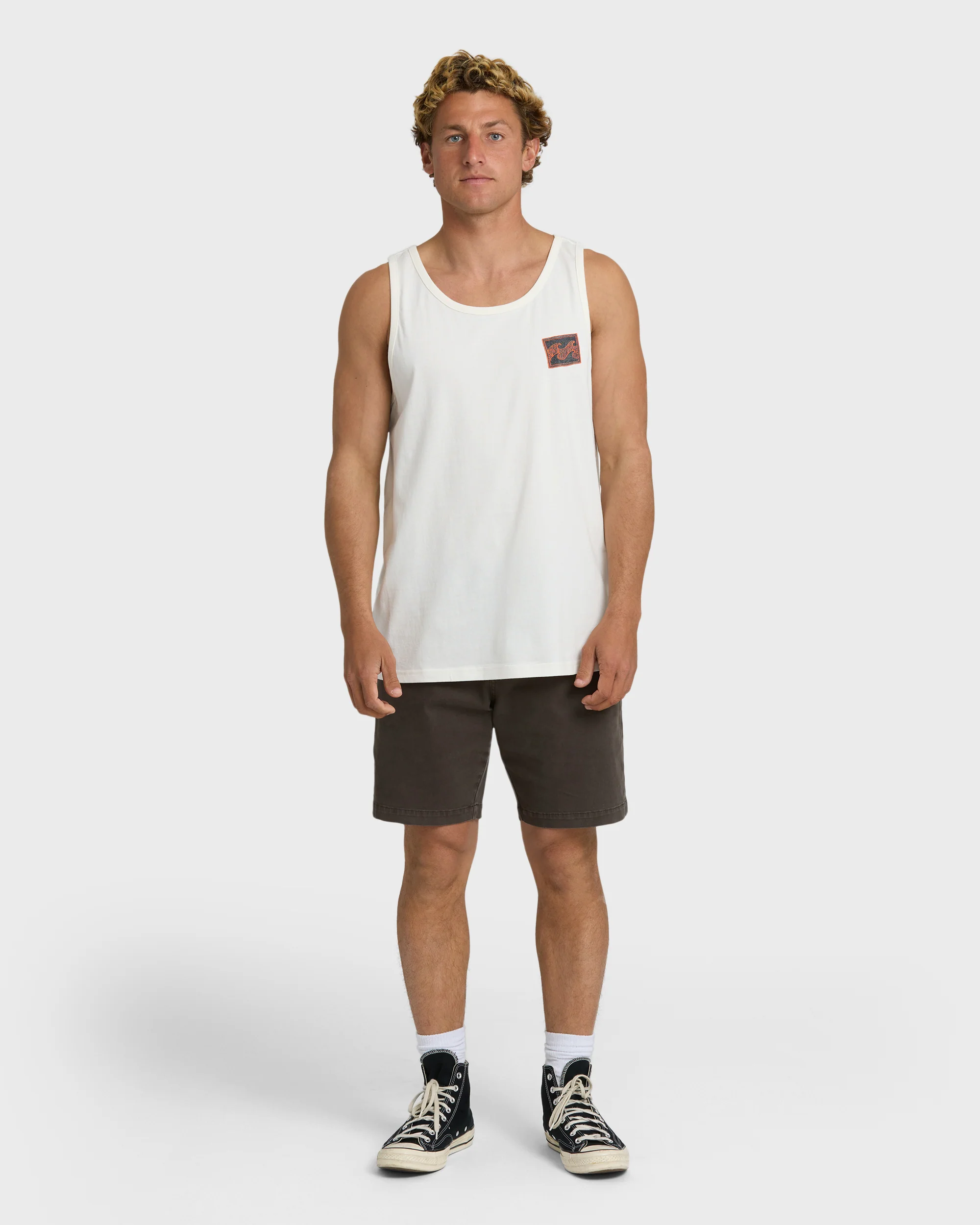 Crayon Wave Tank - Off White - Image 4