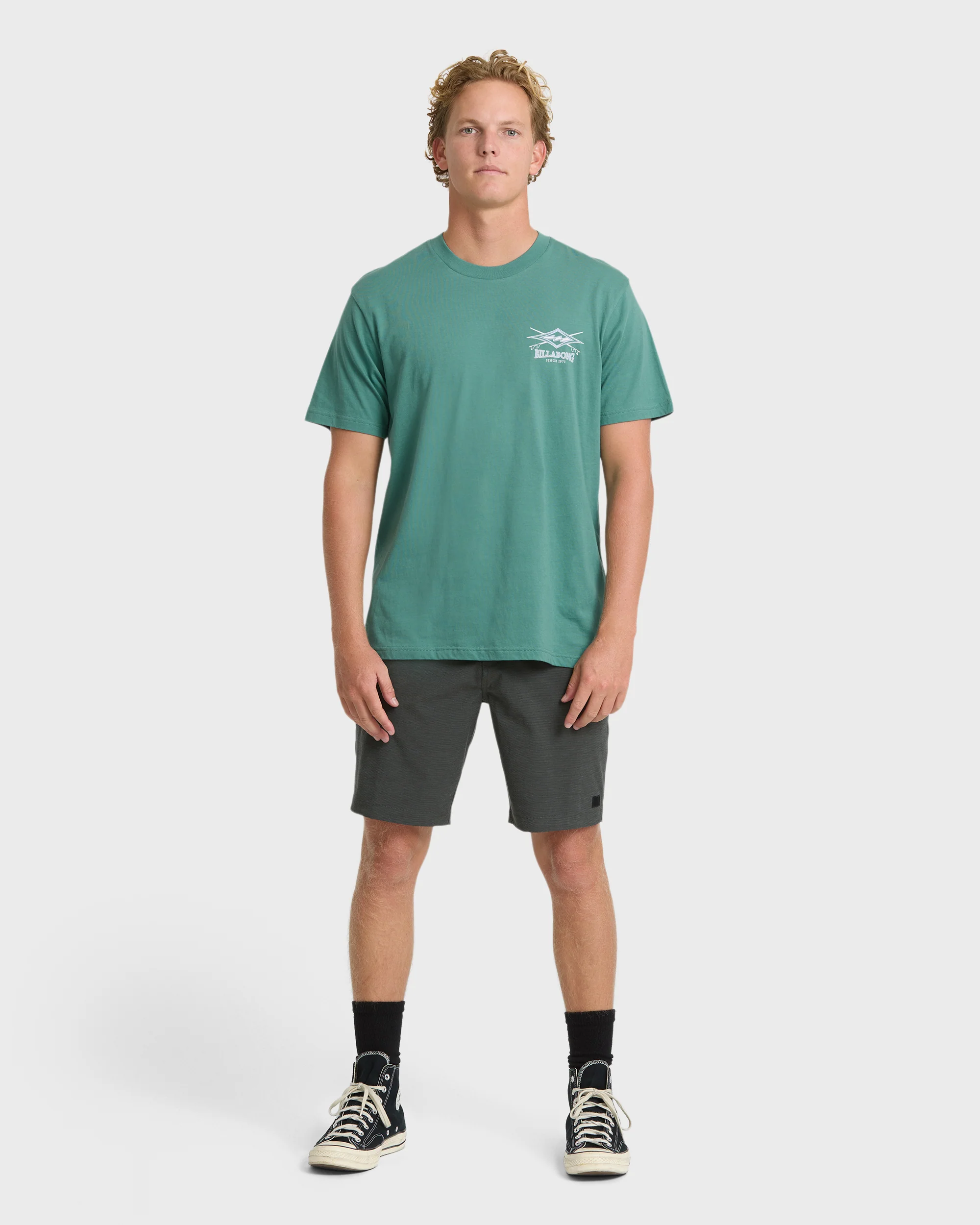 Crossboards Premium Short Sleeve Knit T-Shirt - Deep Sea - Image 4