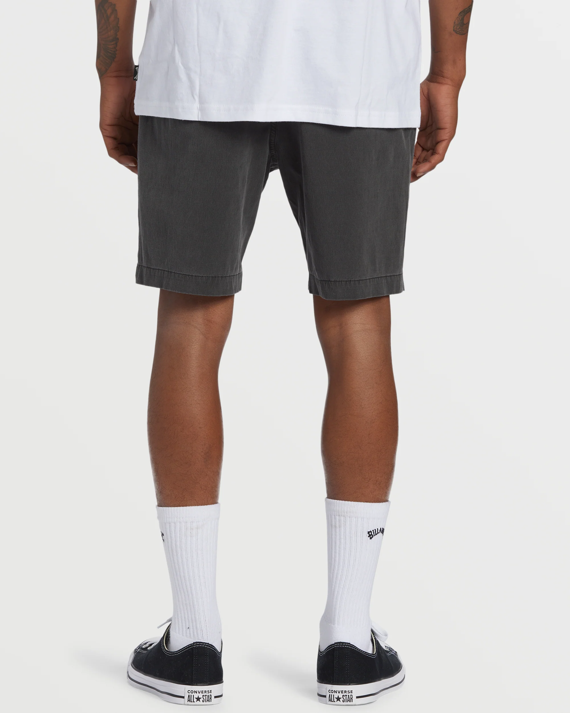 Crossfire Wave Wash Submersible 18" Hybrid Shorts - Washed Black - Image 4