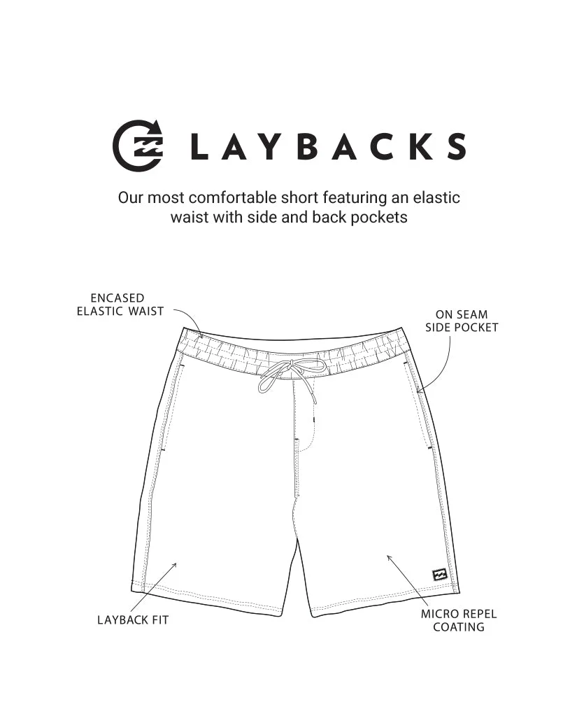Dbah Panel Laybacks Swim Trunk - Green Ash - Image 3