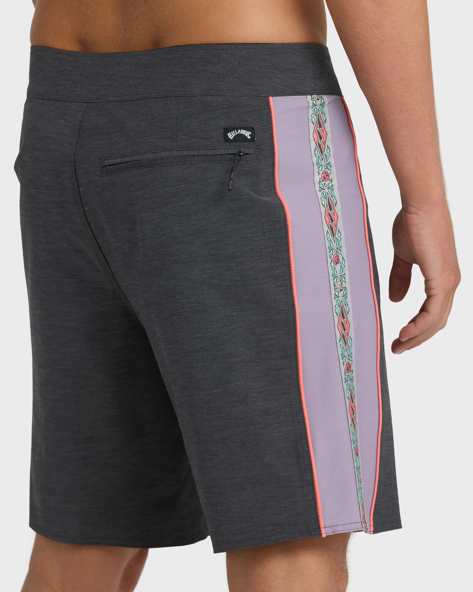 Dbah Pro 19" Boardshorts - Black Vintage - Black Vintage - Image 8