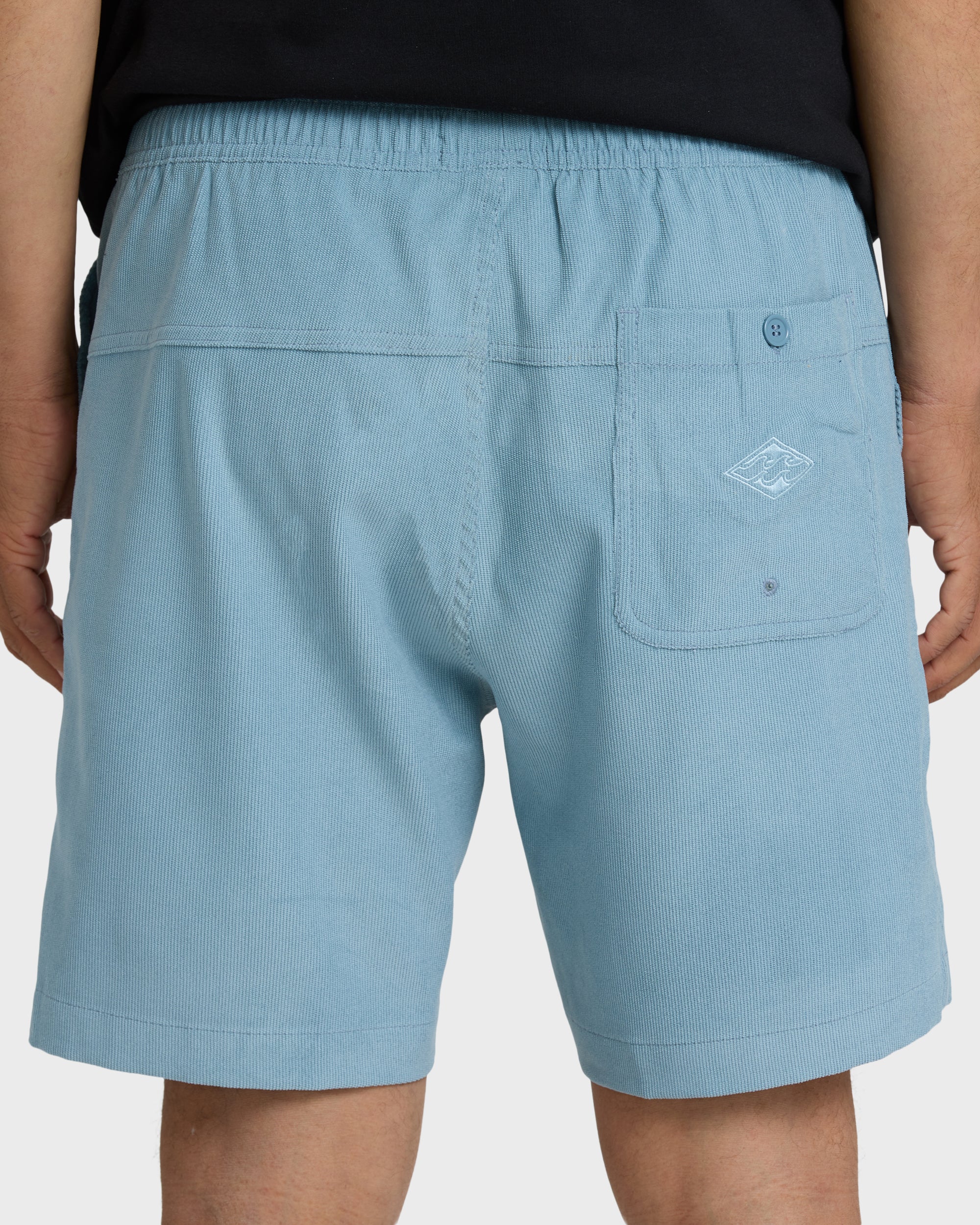 De La Cruz Cord 18" Hybrid Shorts - Blue Fog - Image 5