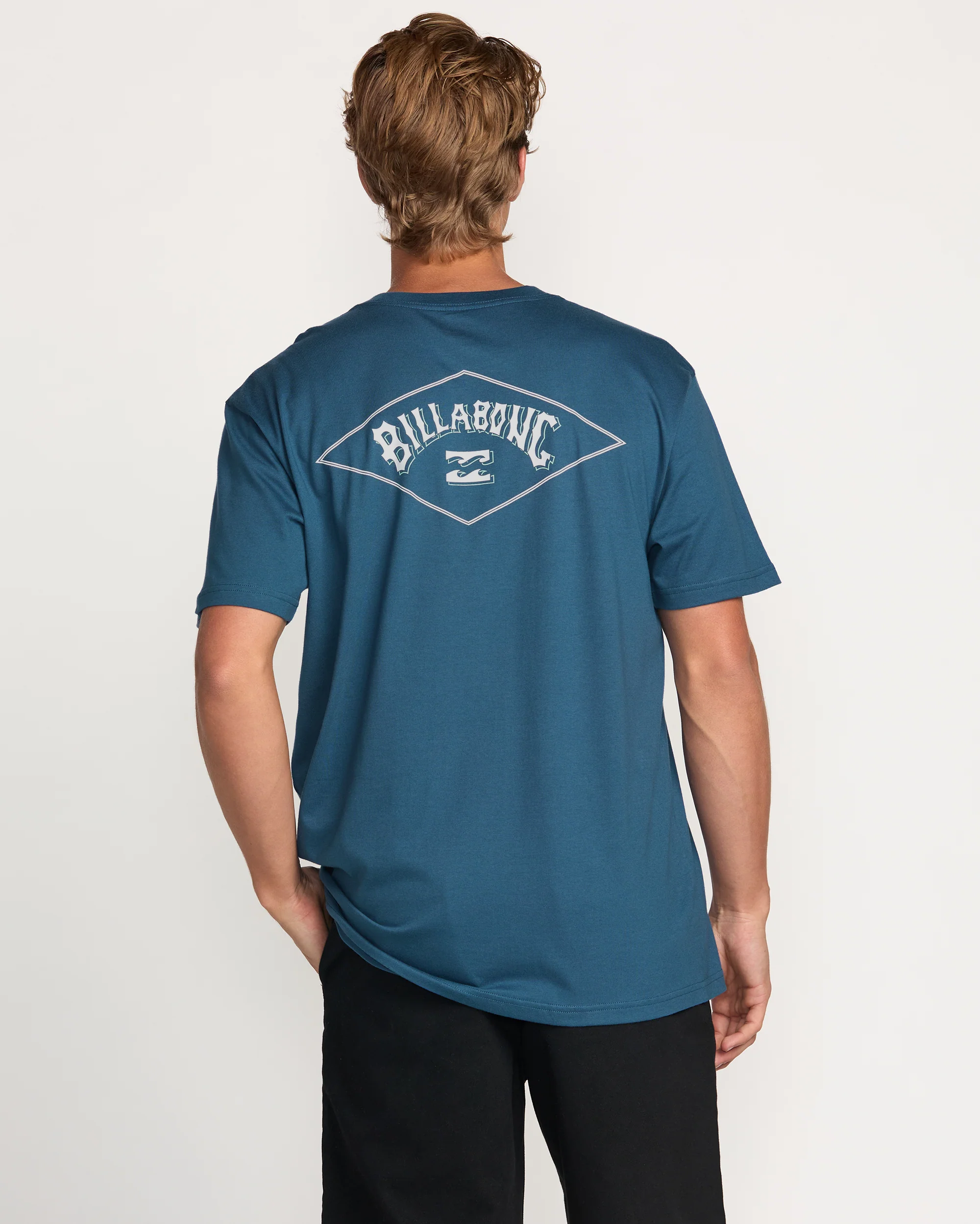 Diamond Arch Premium Tee - Deep Blue - Image 2
