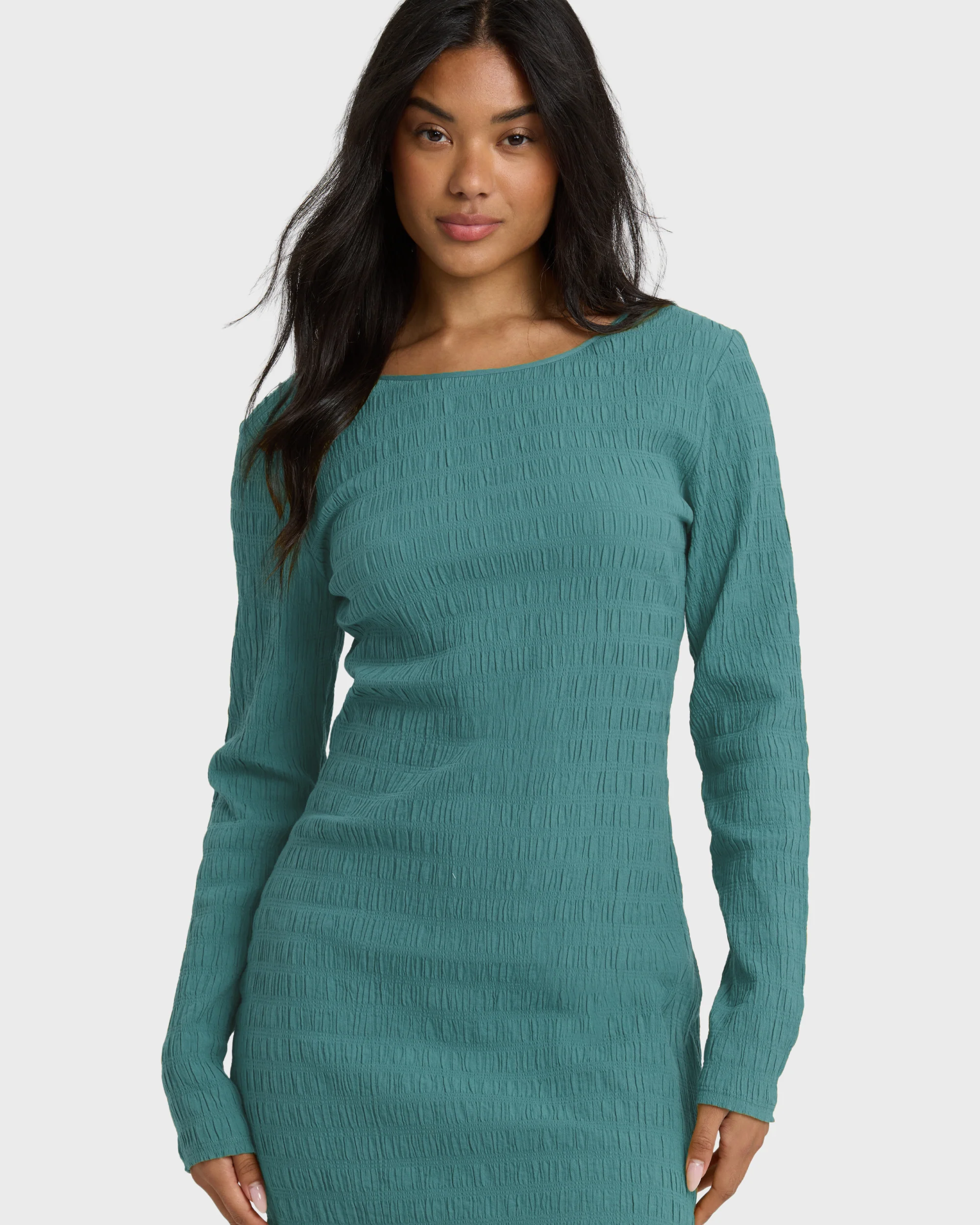 Dream Life Mini Dress - Bay Blue - Image 5
