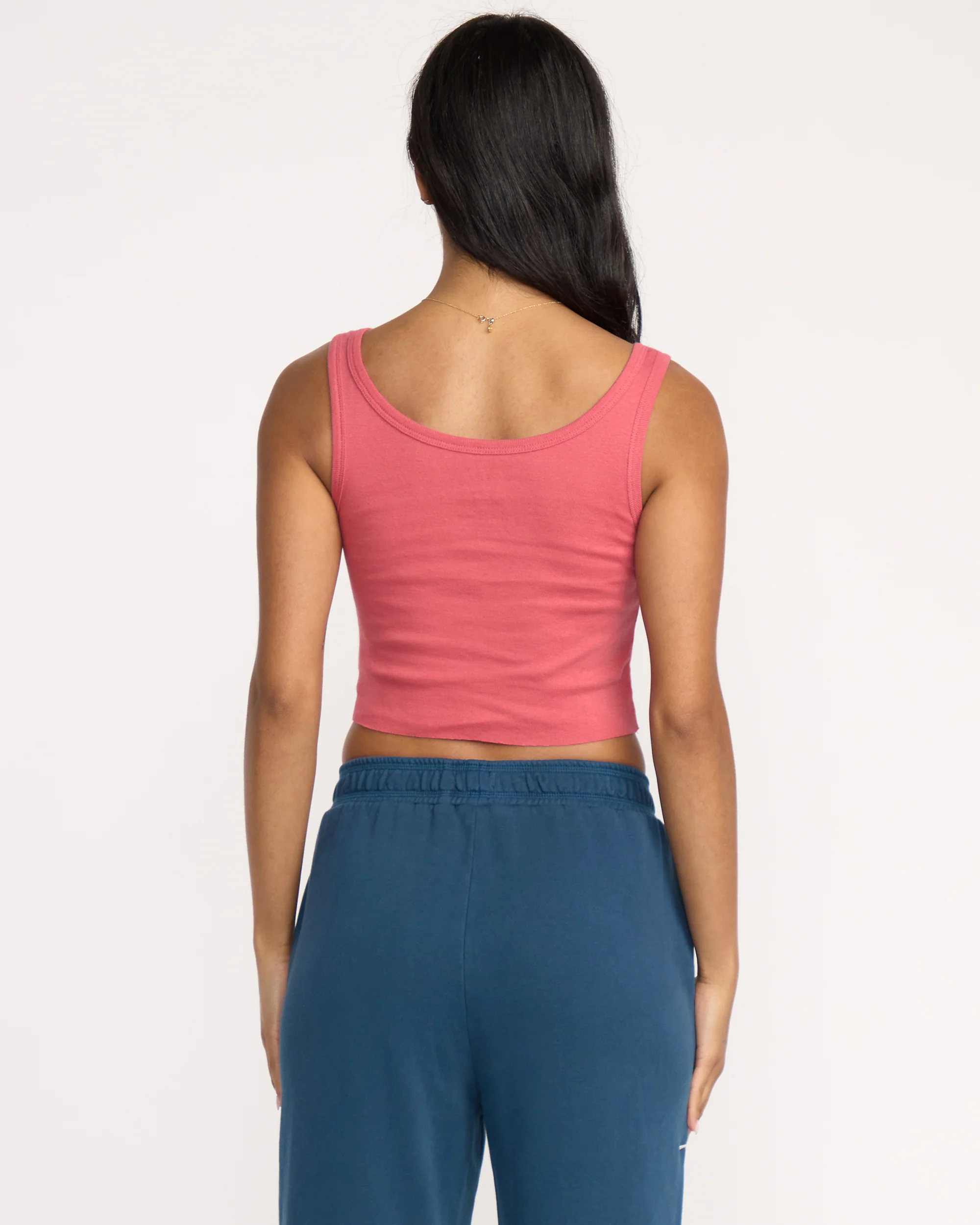 Dreams In Waves Tank - Mauve Rose - Image 5