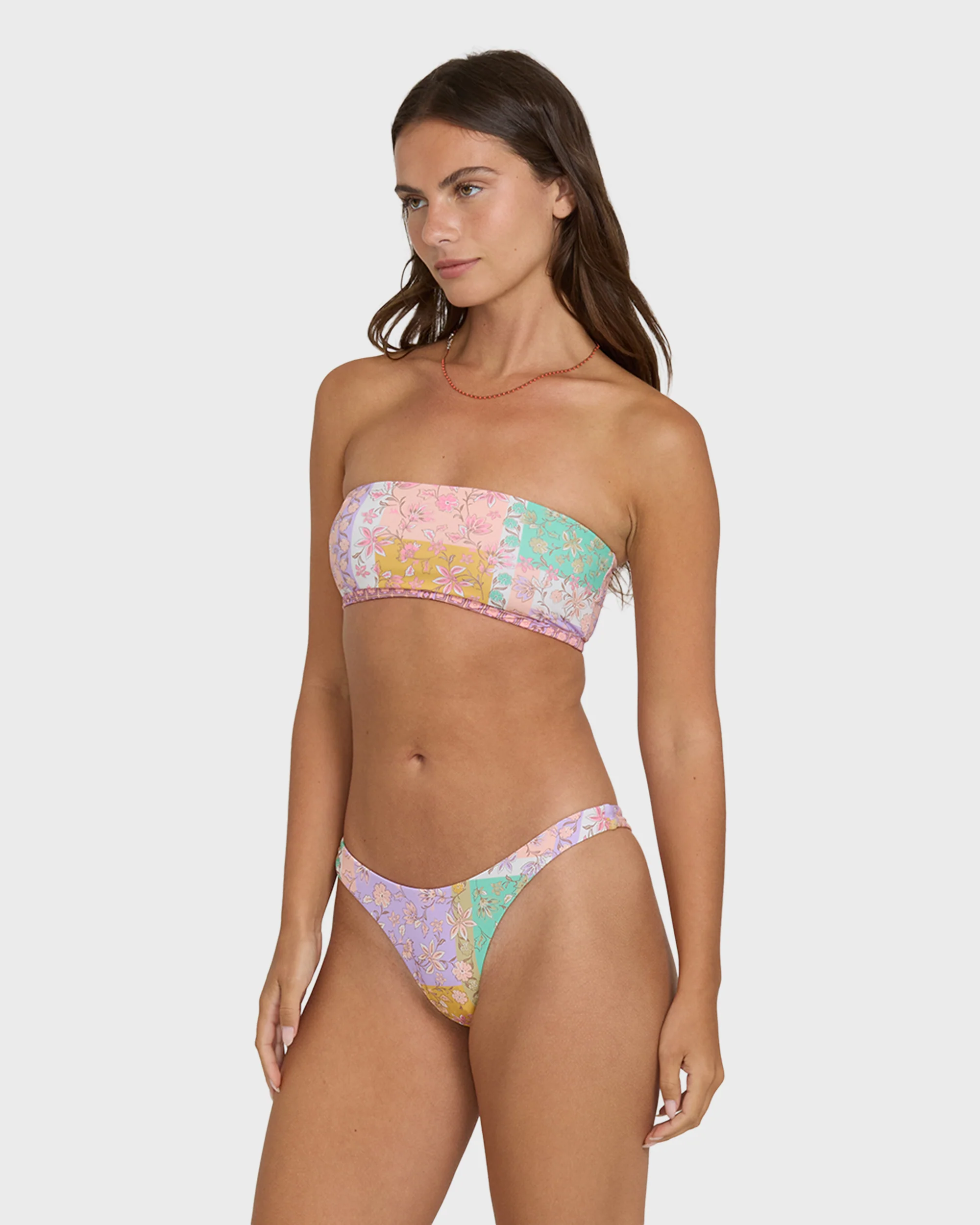 Dreamy Daze Reversible Tiny Bikini Bottoms - Sweet Lilac - Image 3