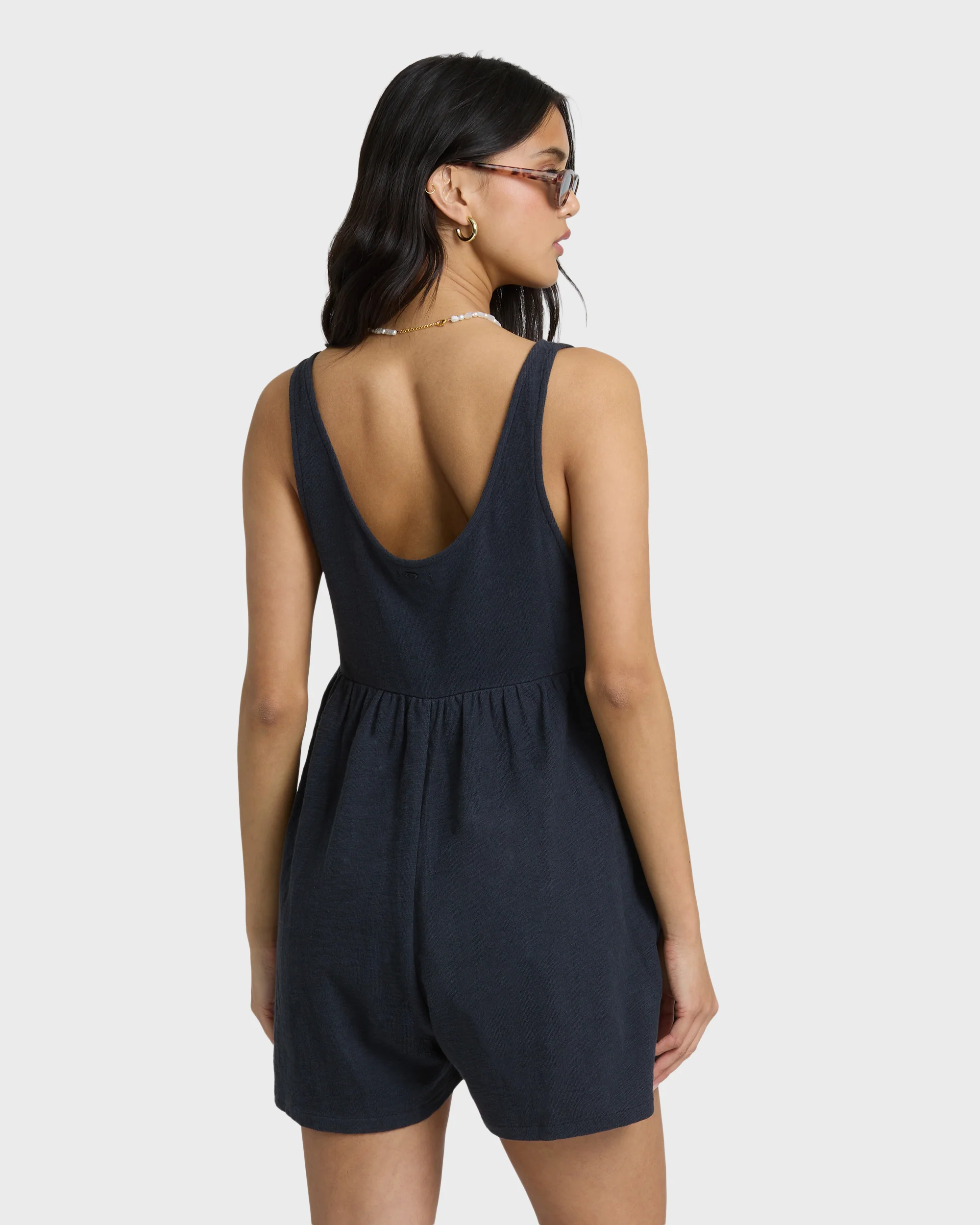 Easy Does It Romper - Black Sands - Image 2