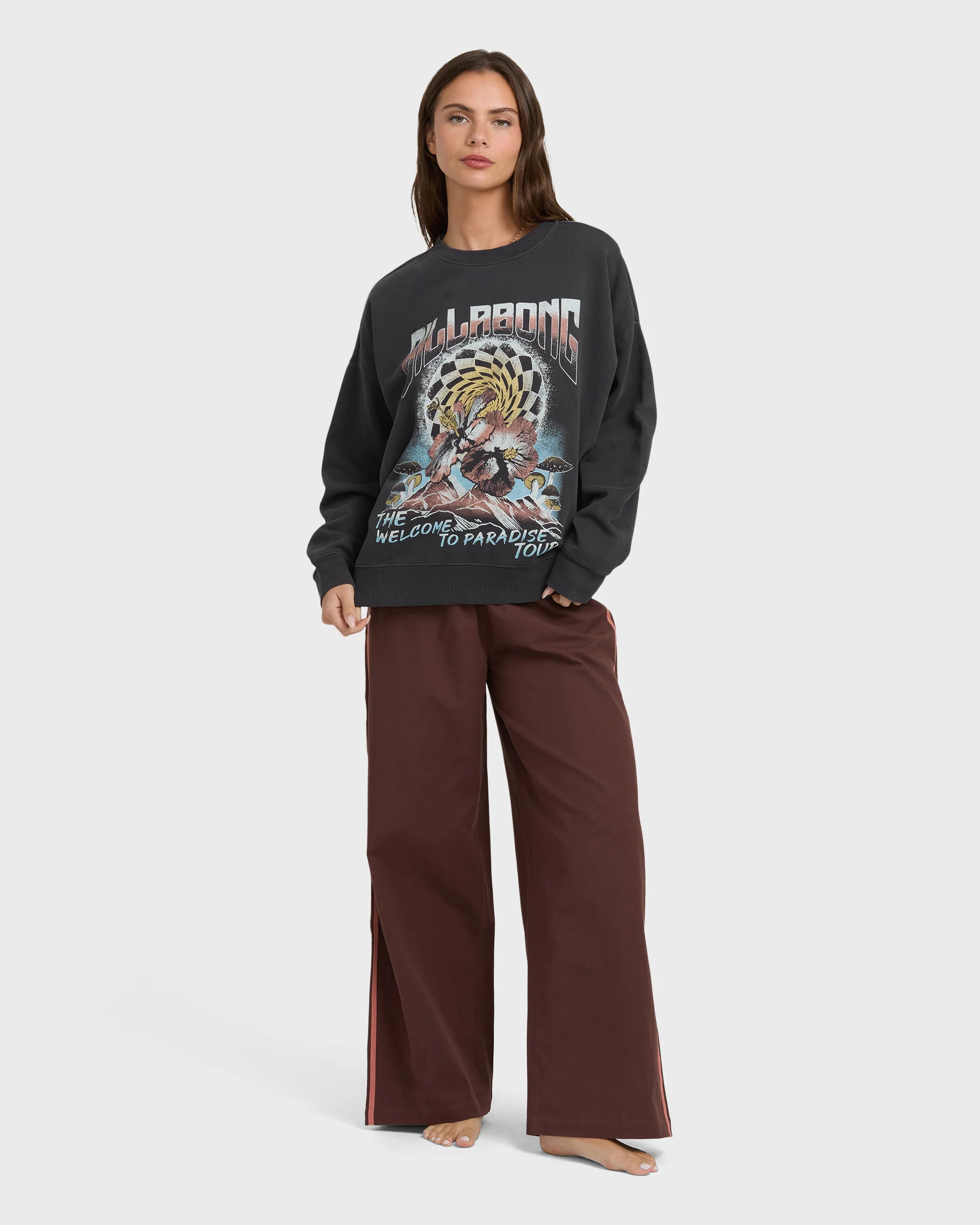 Echo Crewneck Sweatshirt - Black - Image 5