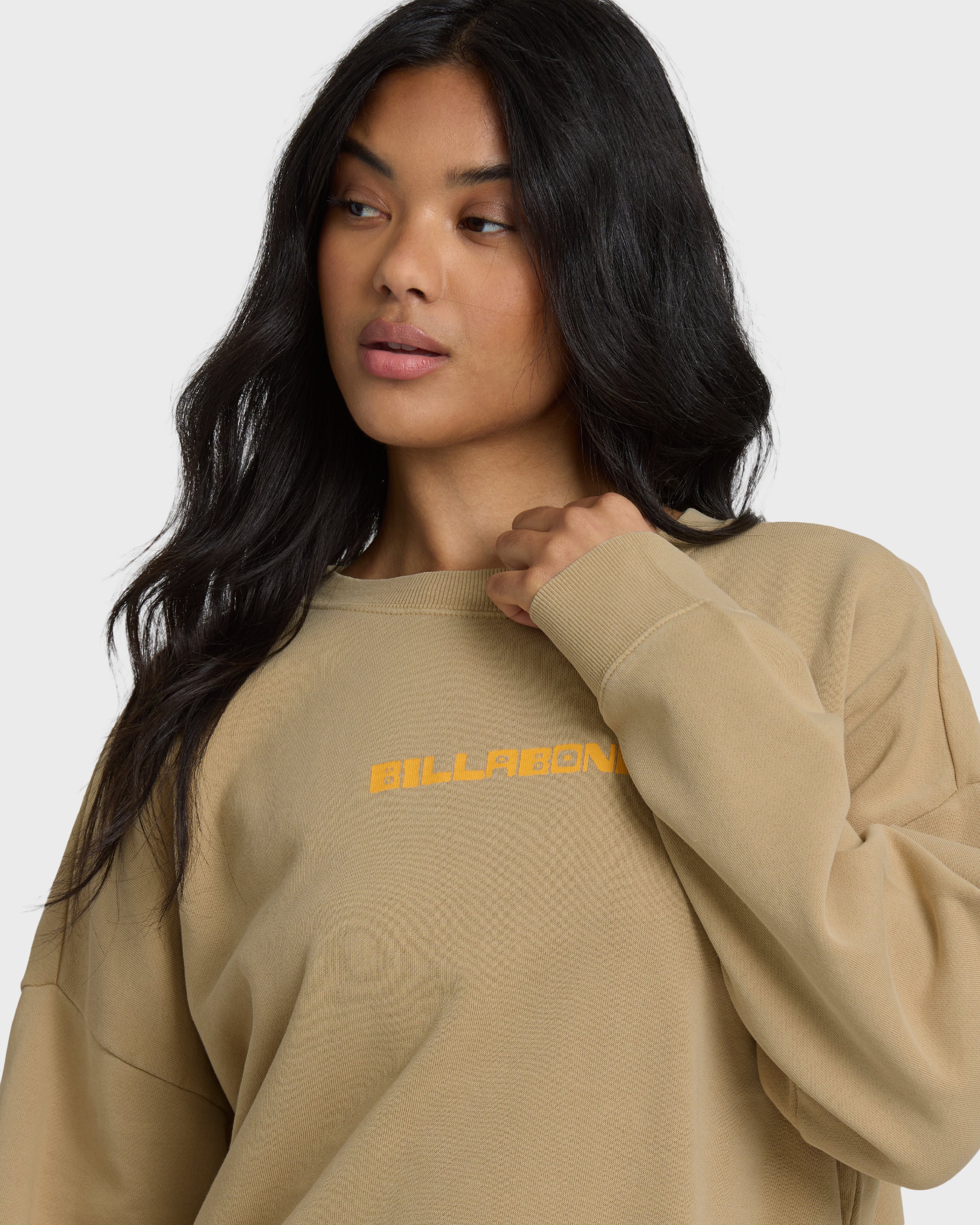 Echo Crewneck Sweatshirt - Stone - Image 7
