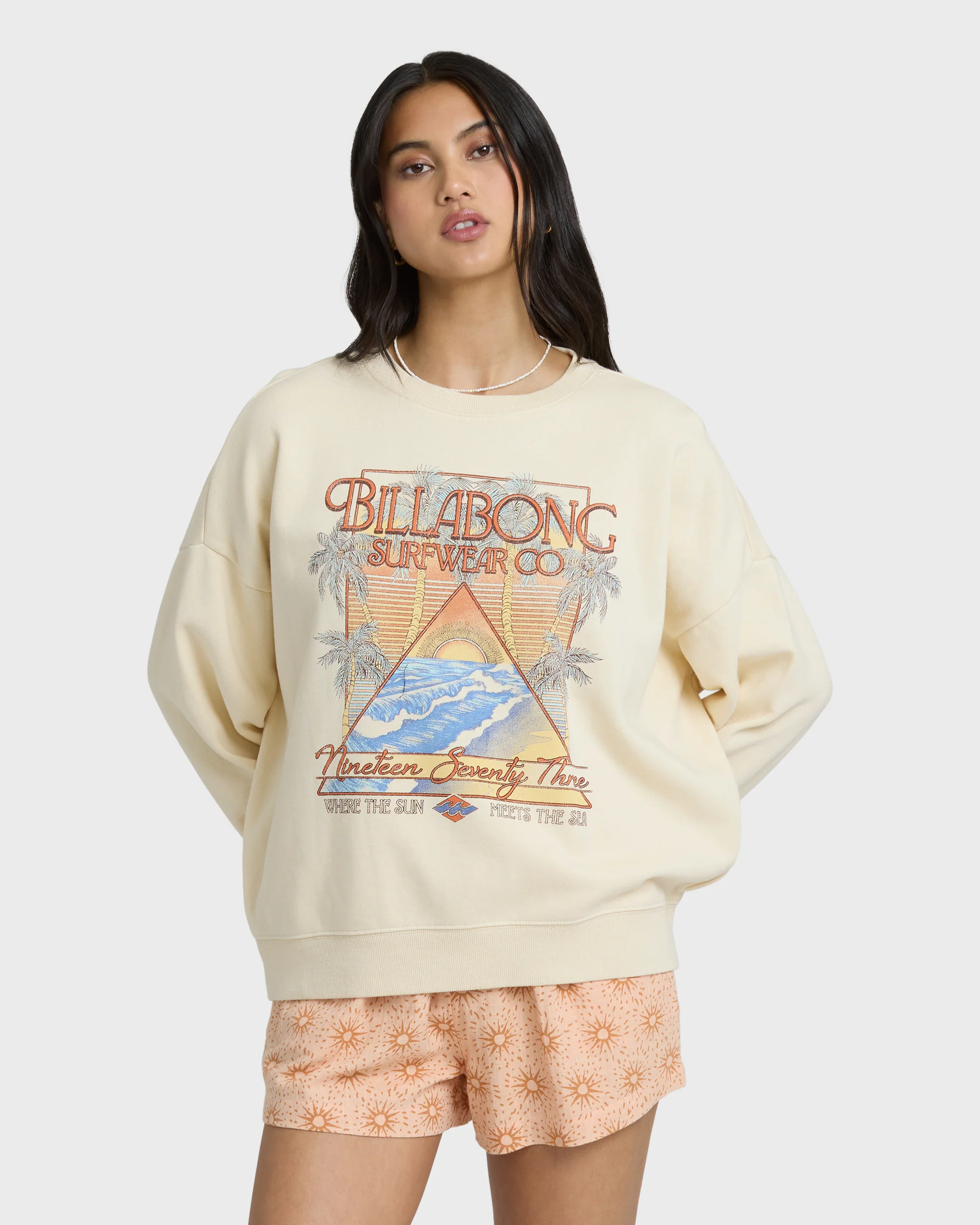 Echo Crewneck Sweatshirt - Winter White