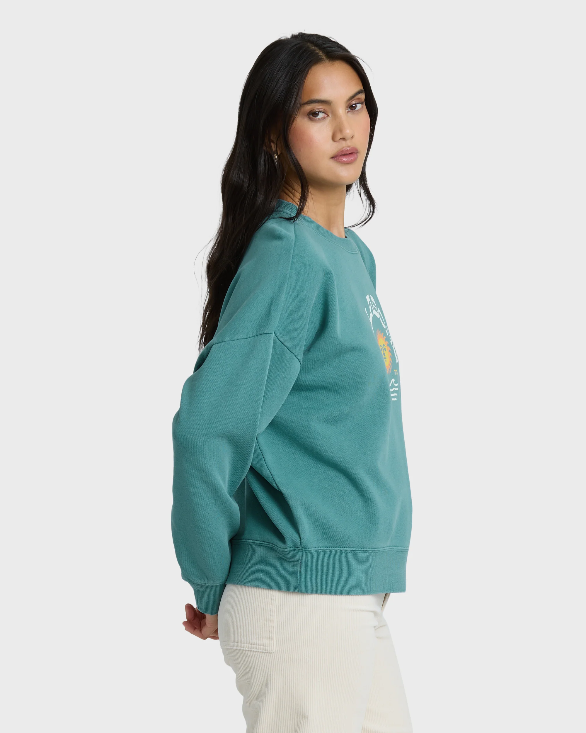 Echo Crewneck Sweatshirt - Bay Blue - Image 3