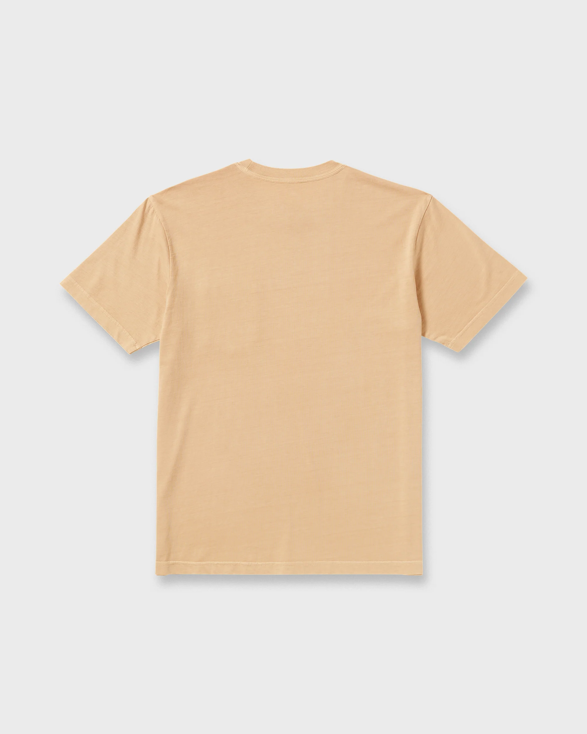 Essential Premium Wave Wash T-Shirt - Light Khaki - Image 7