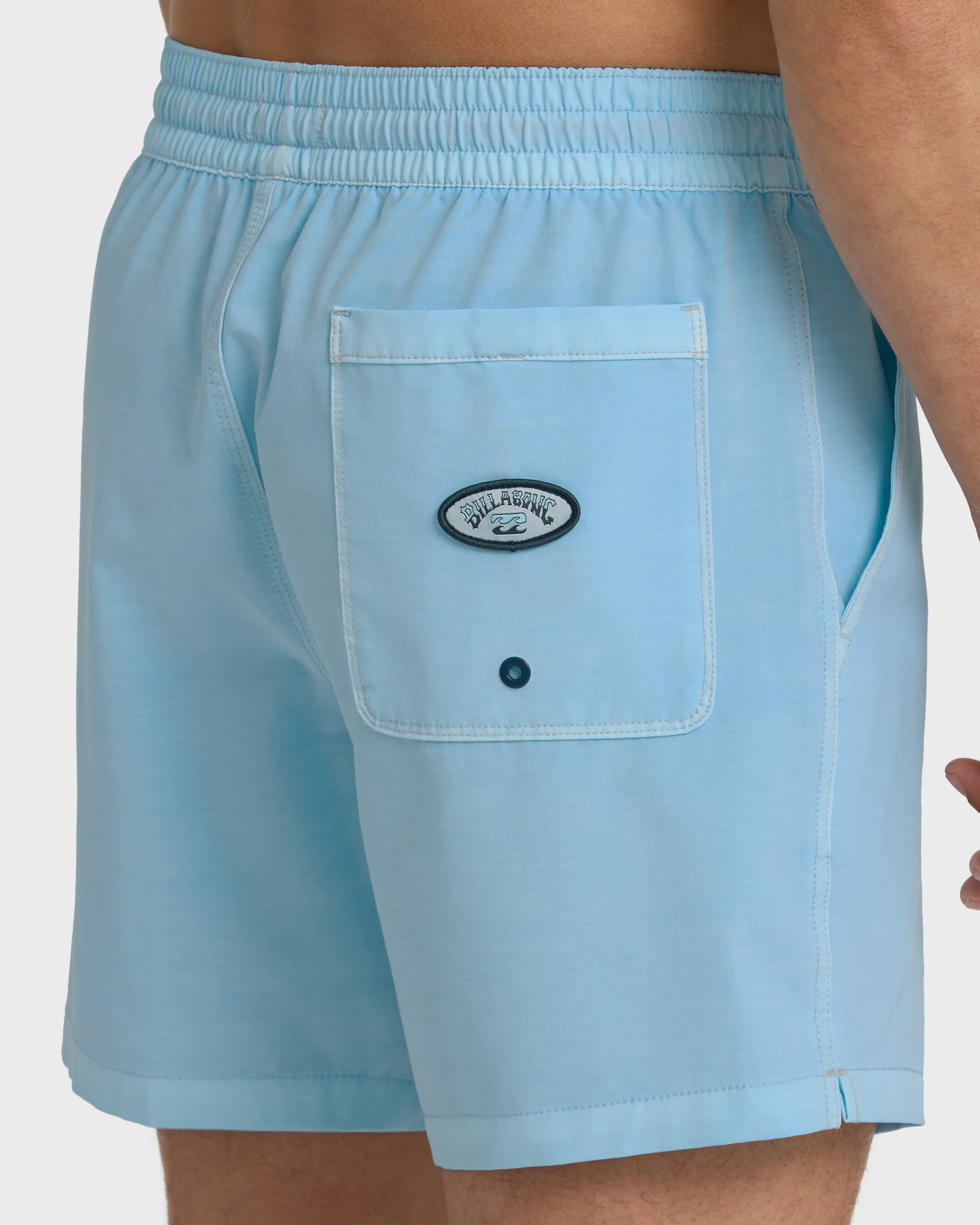 Every Other Day Wave Washed Layback 16" Trunks - Corydalis Blue - Image 6