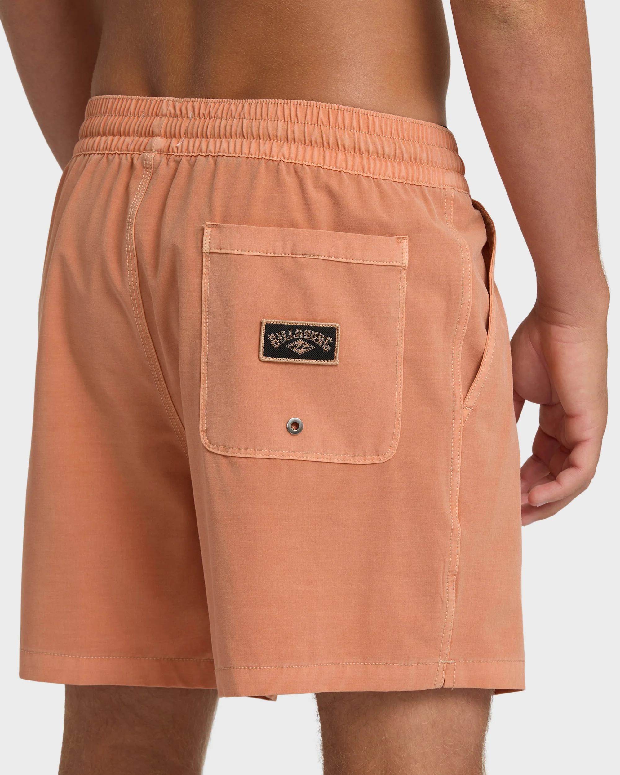 Every Other Day Wave Washed Layback 16" Trunks - Cantaloupe - Image 6