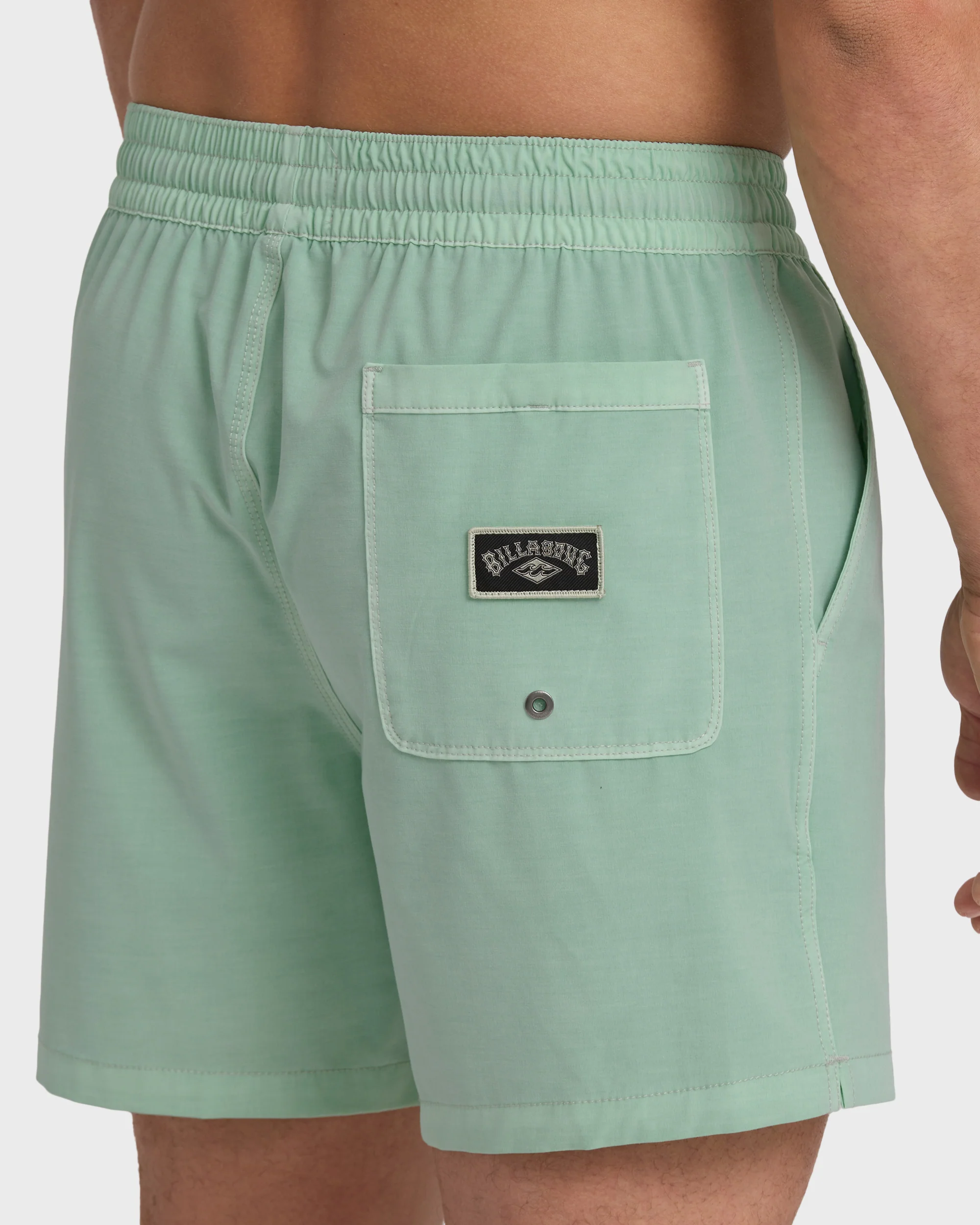Every Other Day Wave Washed Layback 16" Trunks - Mist Green - Image 6
