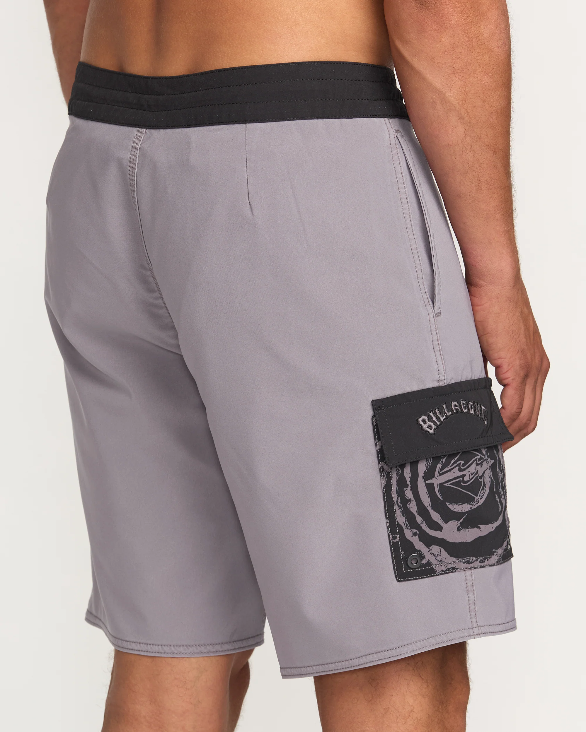 Festival Lo Tide 19" Boardshorts - Lavender - Image 8
