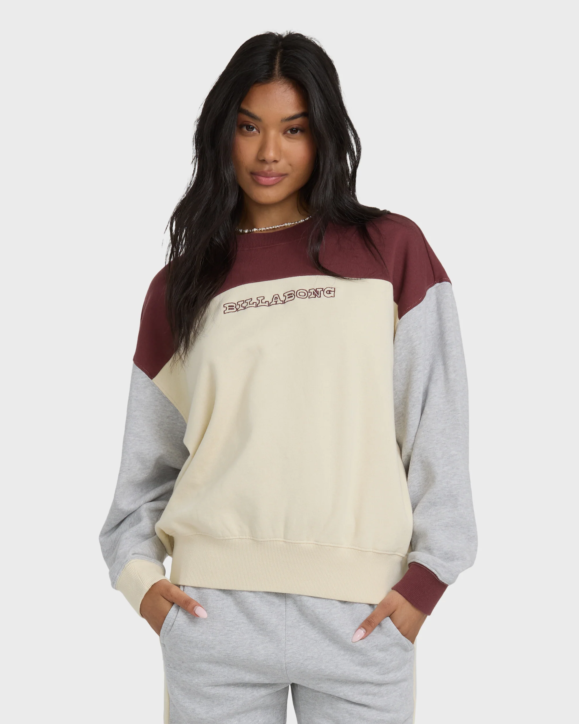 Get It Kendal Crewneck Sweatshirt - Pinot - Image 3