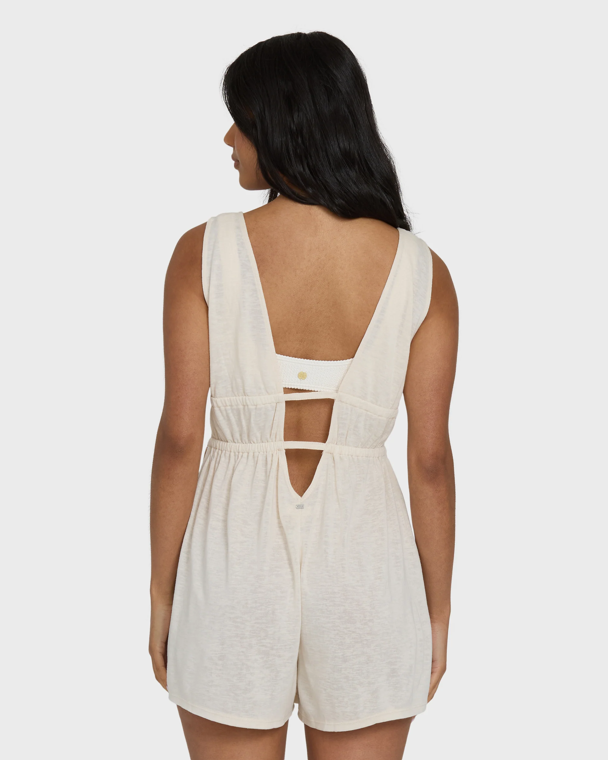 Golden Sun Romper - White Cap - Image 2