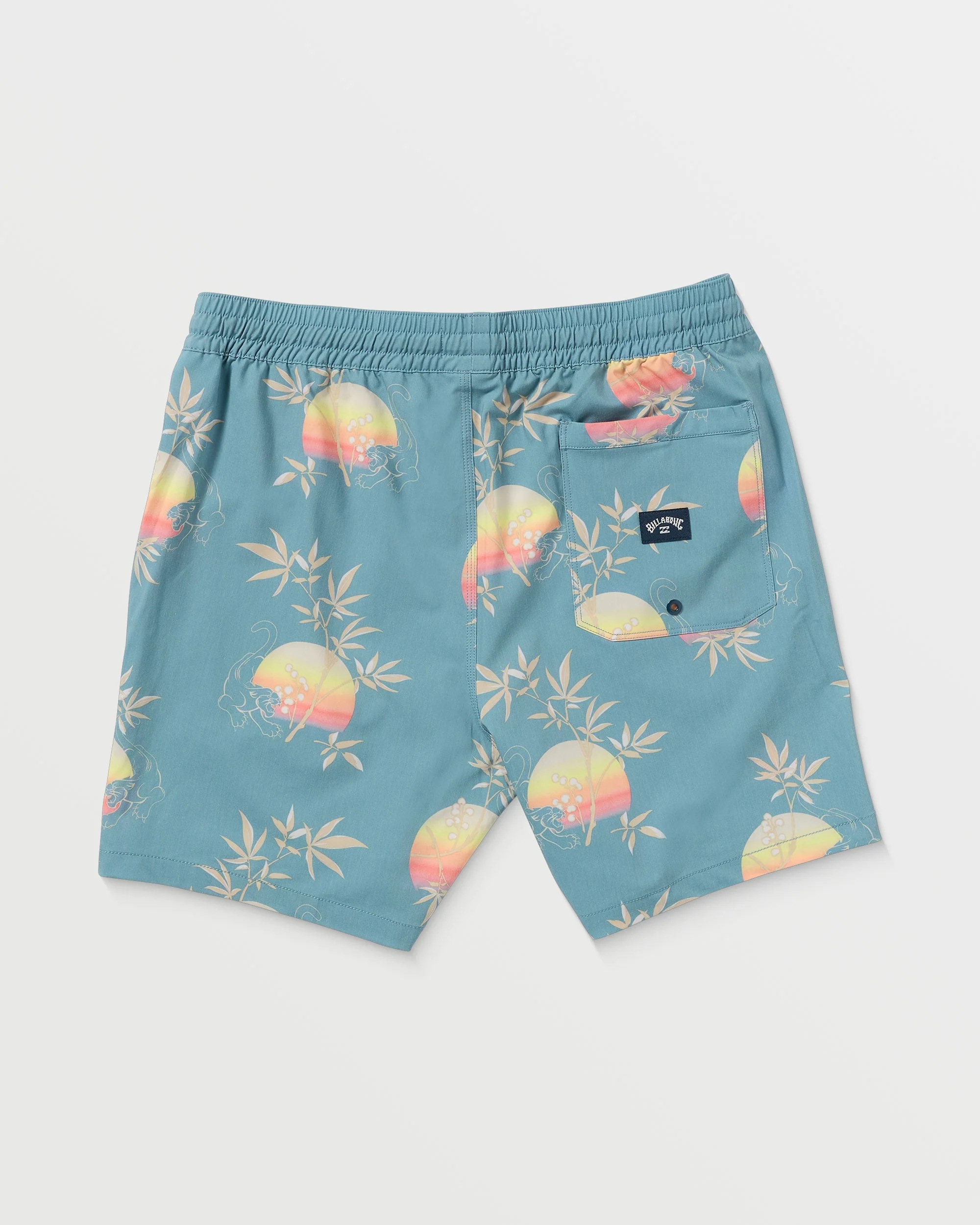 Good Times Layback 16" Trunks - Washed Blue - Image 7