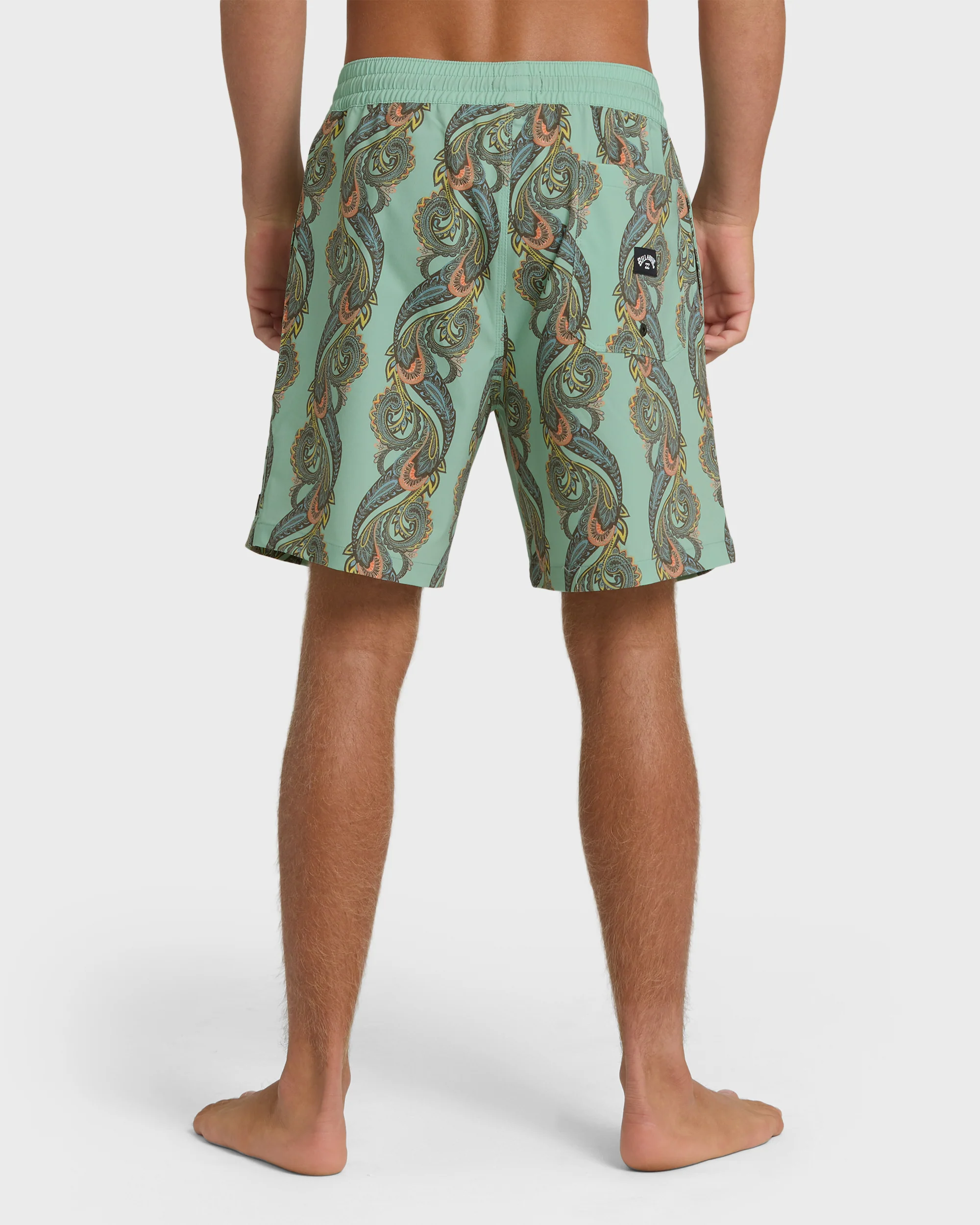 Good Times Layback 16" Trunks - Granite Green - Image 2