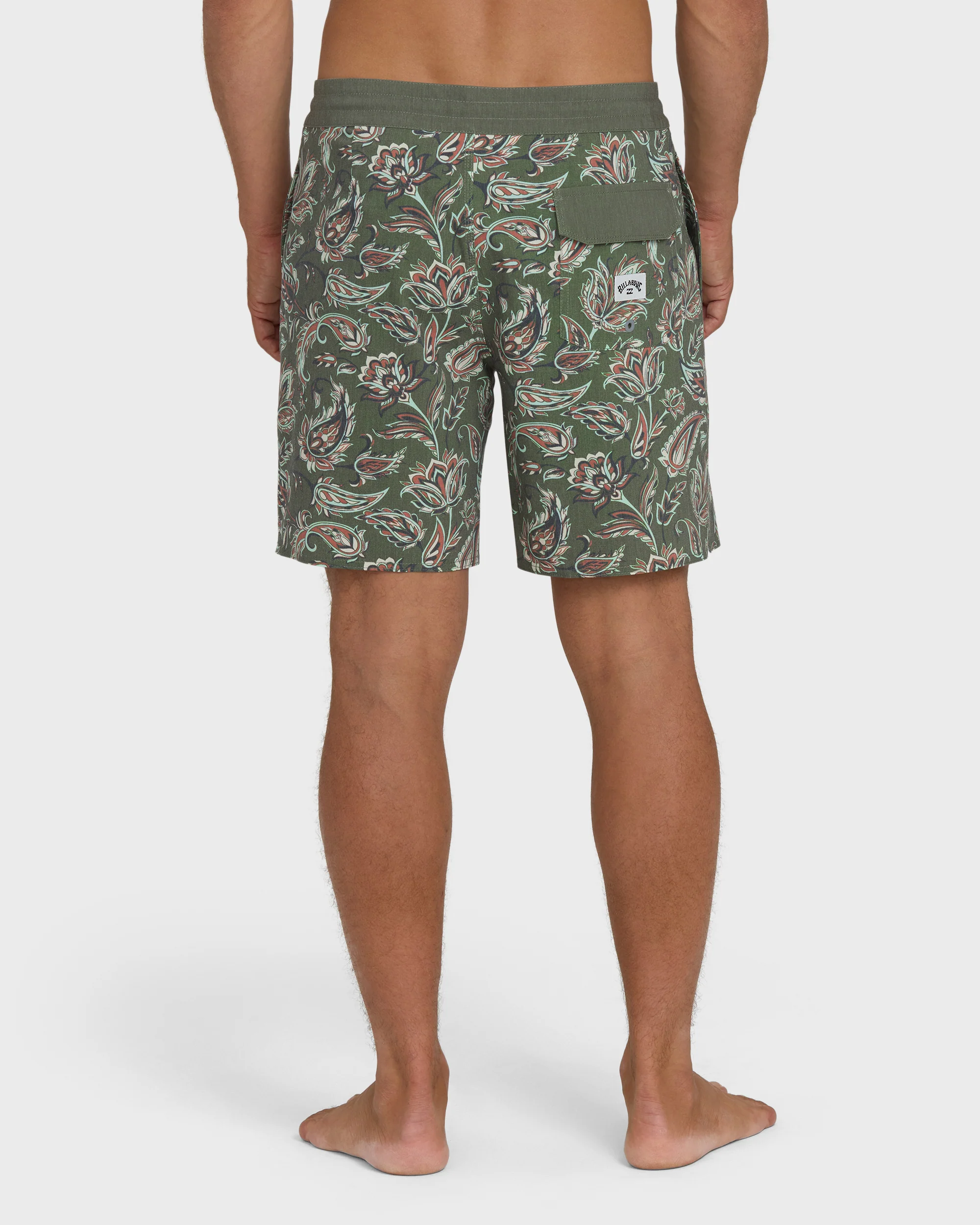 Good Times Lo Tide 18" Boardshorts - Winter Moss - Image 2