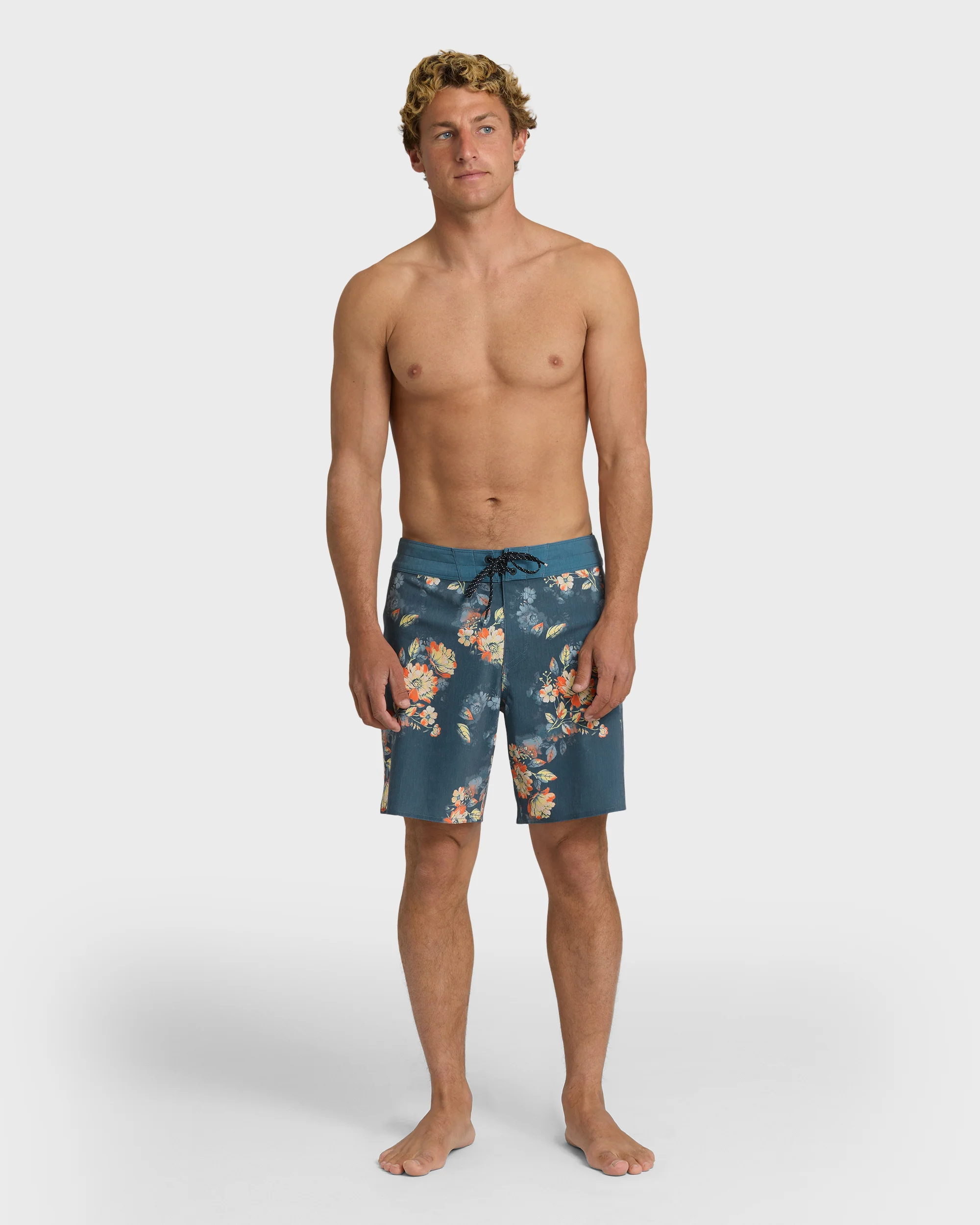 Good Times Pro 18" Boardshorts - Dark Denim Multi - Dark Denim - Image 4